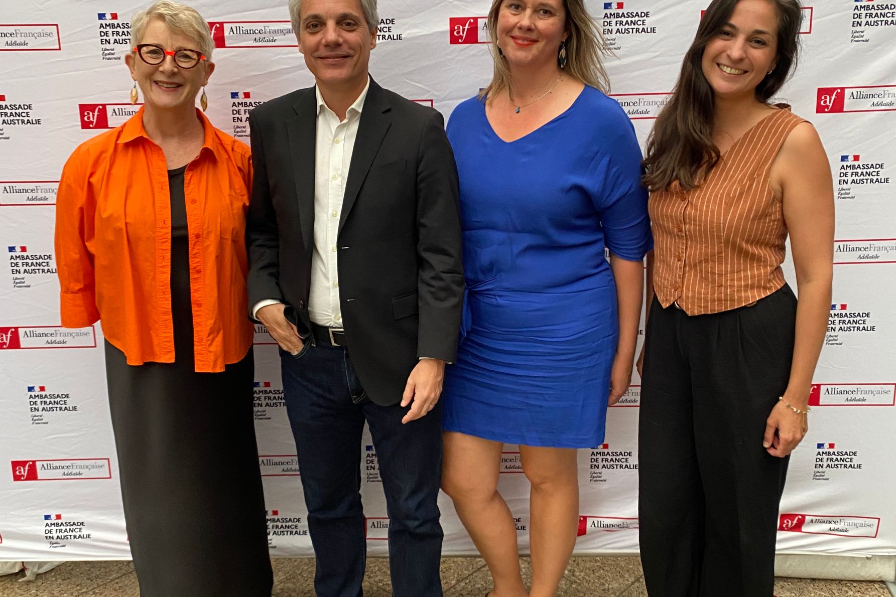 Laurence Poquet Autret, Frederic Alliod, Anne-Lise Heynan Giri and Axelle Conchard.