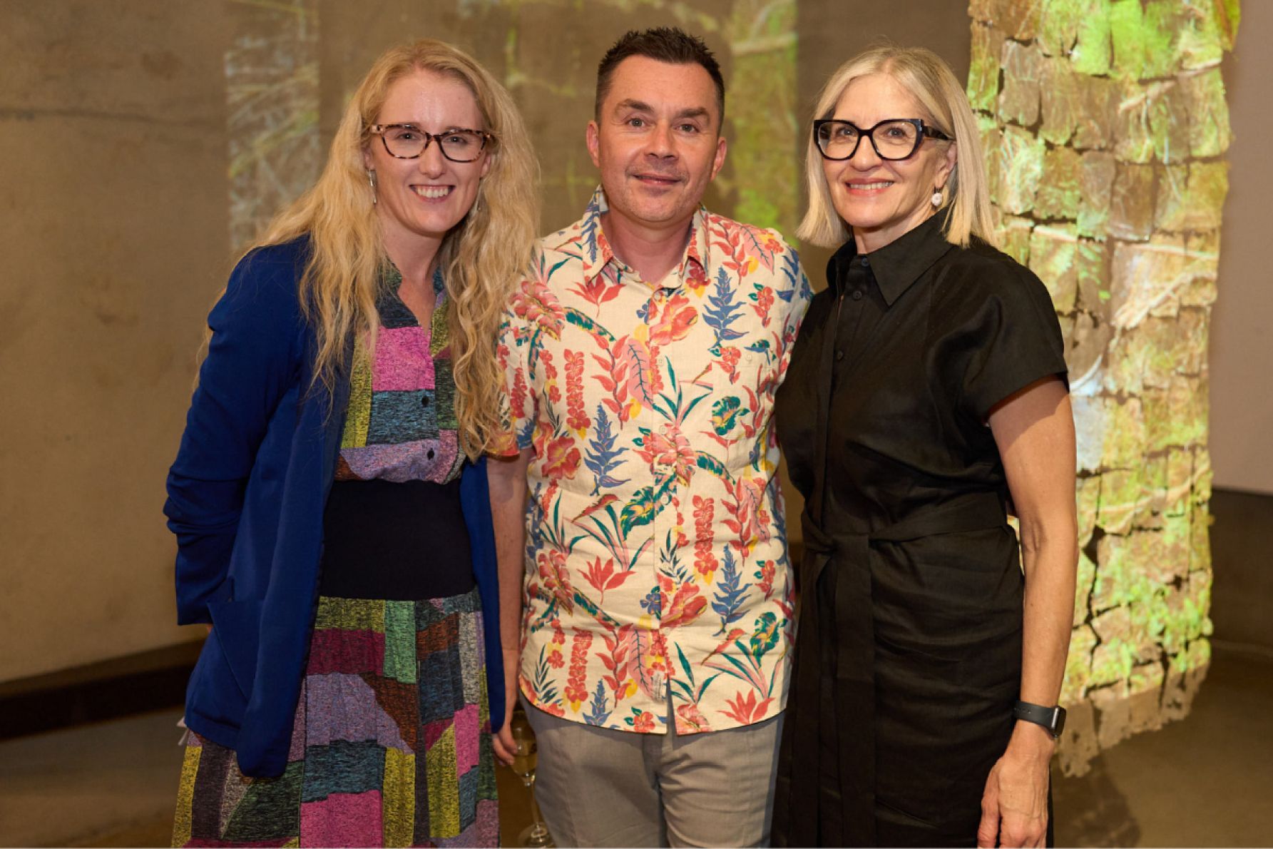 Elizabeth Ellison, Craig Batty and Veronika Kelly