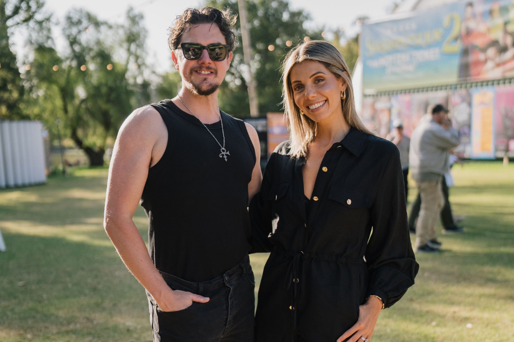 Aaron Collis and Celeste La Scala