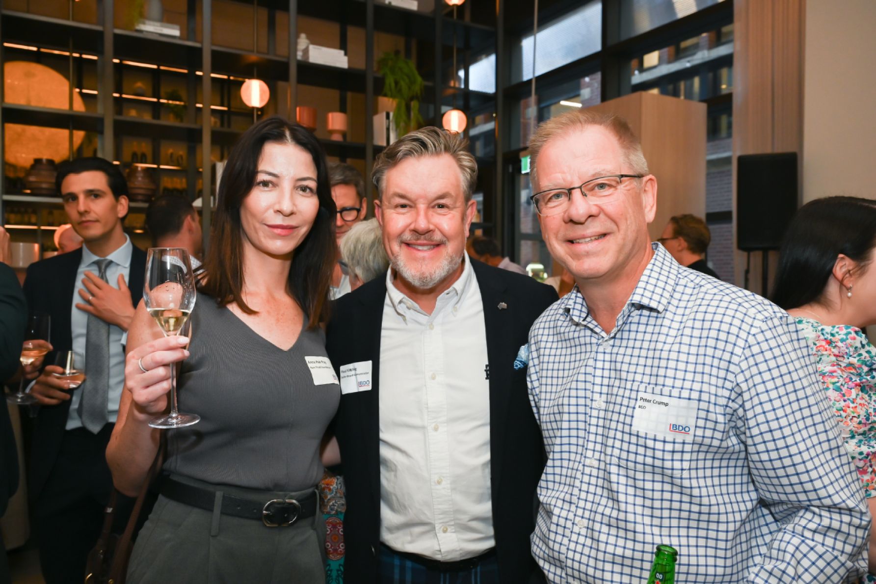 Anna Pak Poy, Paul Kitching and Peter Crump