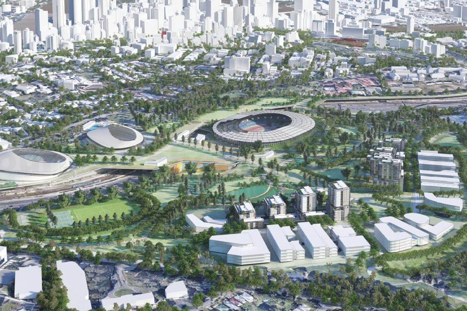 Renders from private firm Arcadis, submitted to the GIICA 100-day Review