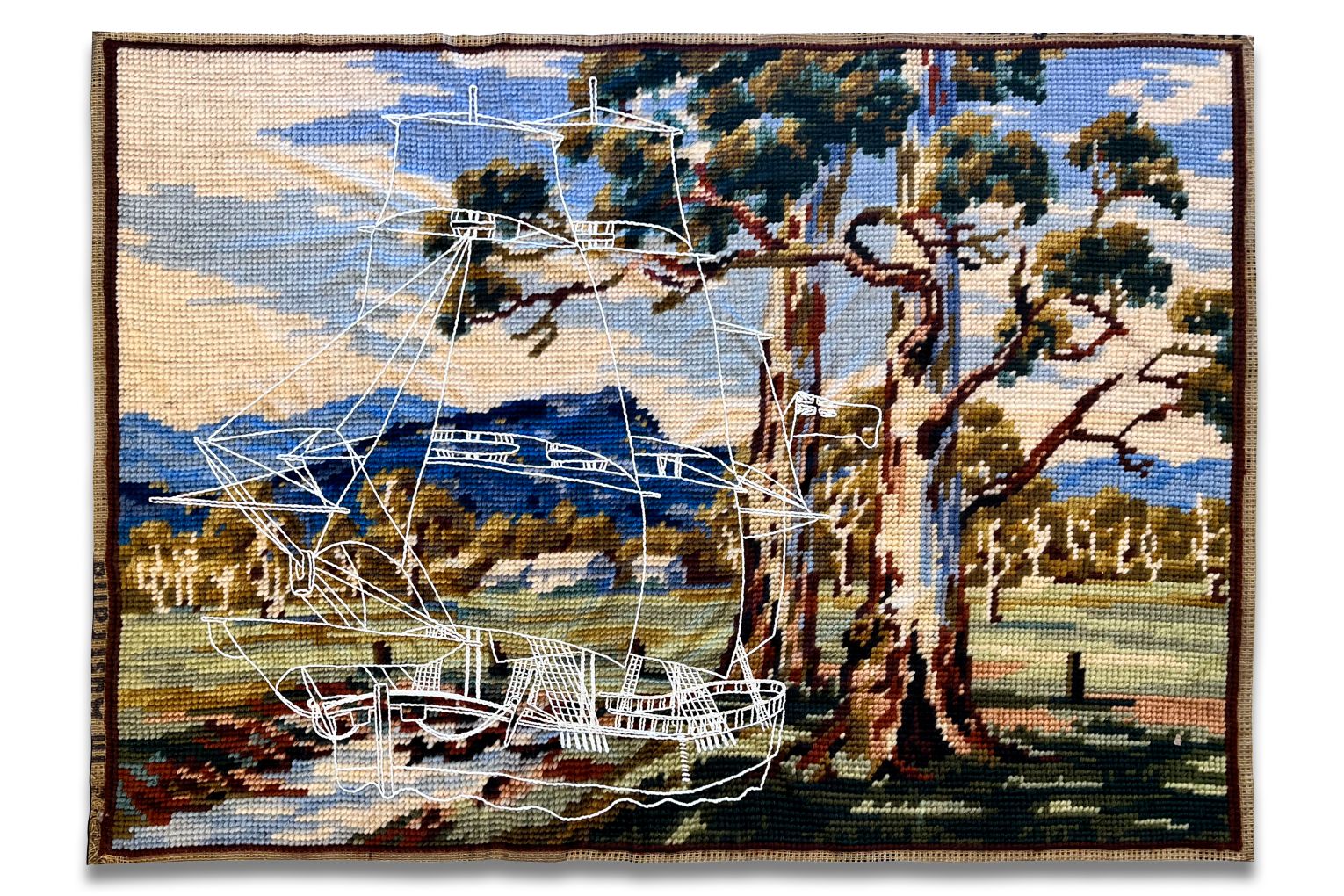 Ghost Ship by Sebastian Di Mauro is one of the works featured in his current exhibition at Onespace Gallery in Brisbane. Photo: Louis Lim