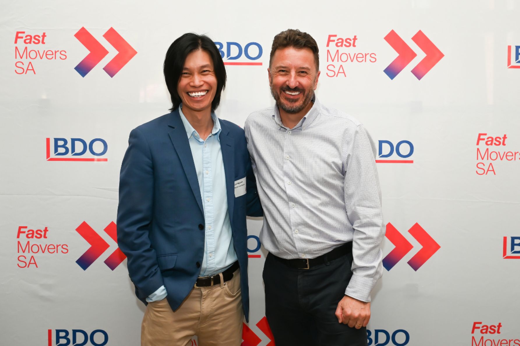 Binh Nguyen and Rudy Pieck