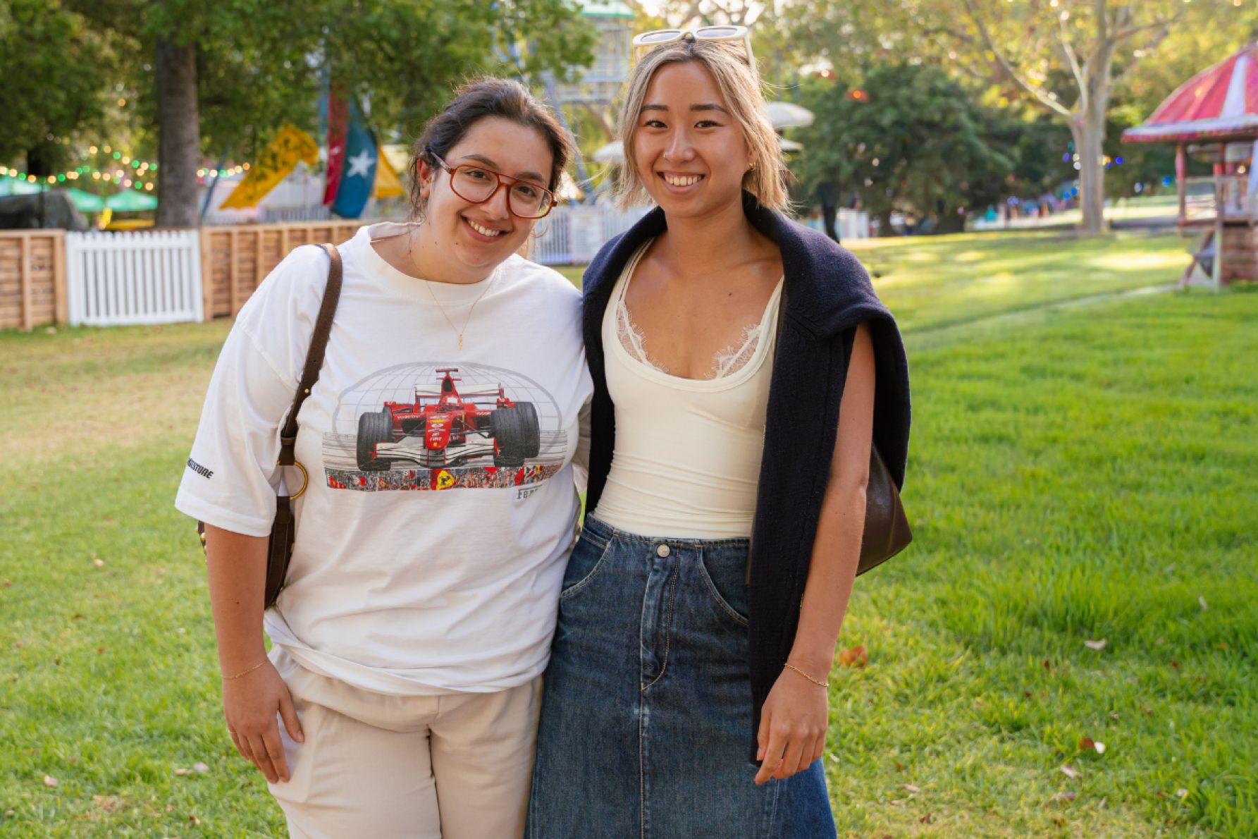 Chiara Cimmino and Rhiannon Jones