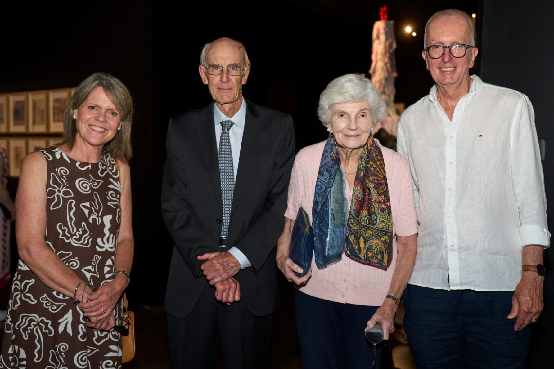 Sarah Denbigh, Deane Jarvis, Jenny Jarvis and Ian Denbigh