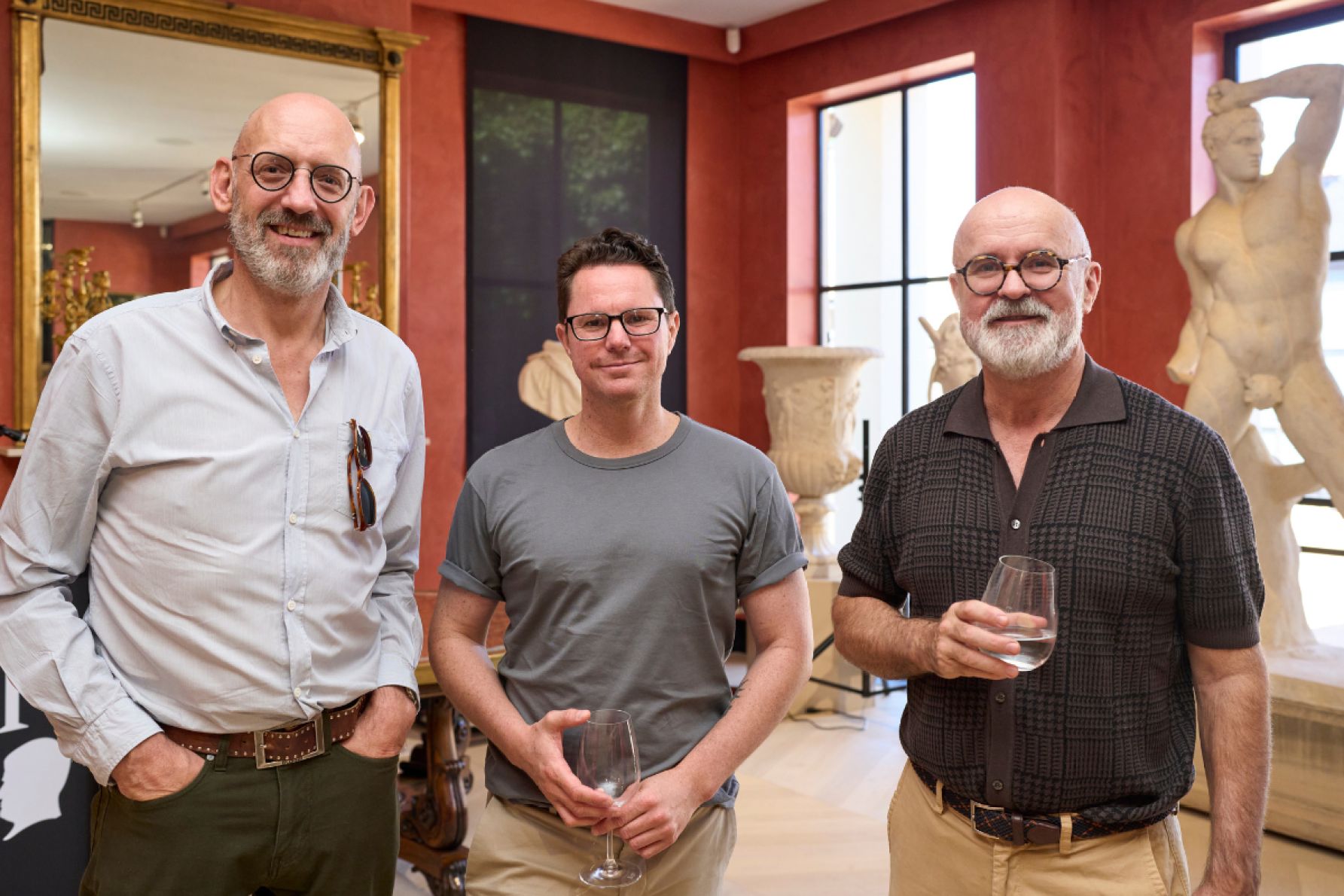 Tim Hender, Adam Bishop and Scott Moncrieff