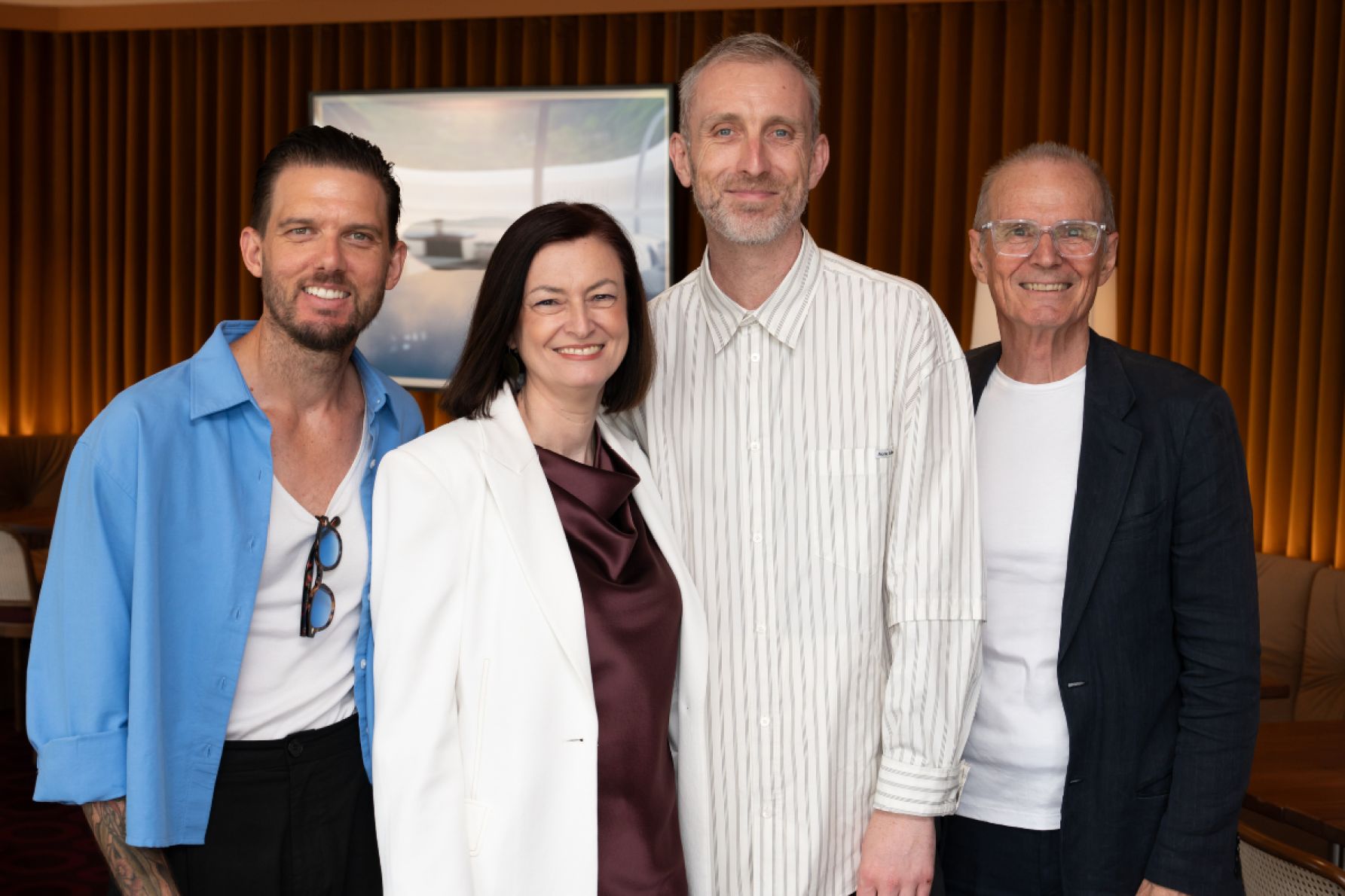 Daniel Riley, Kate Gould, Nick Hayes and Rainer Jozeps 