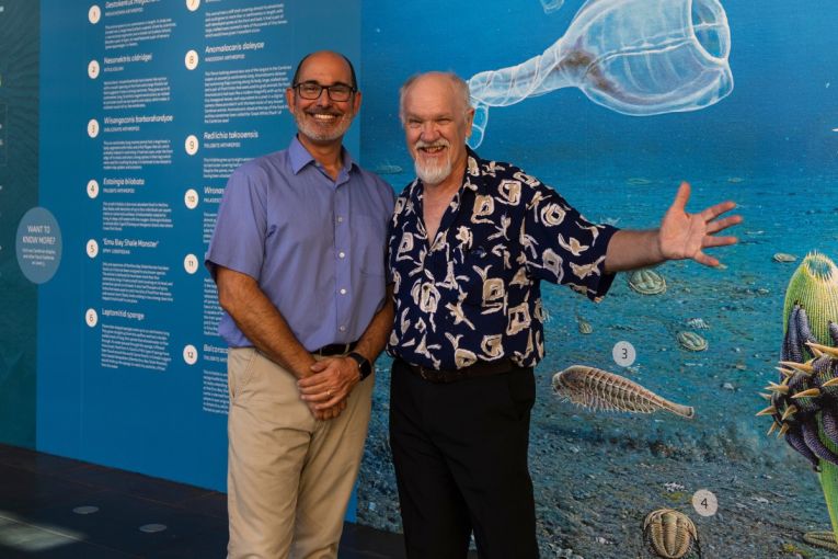 Thumbnail for Creatures of the Palaeozoic display opening