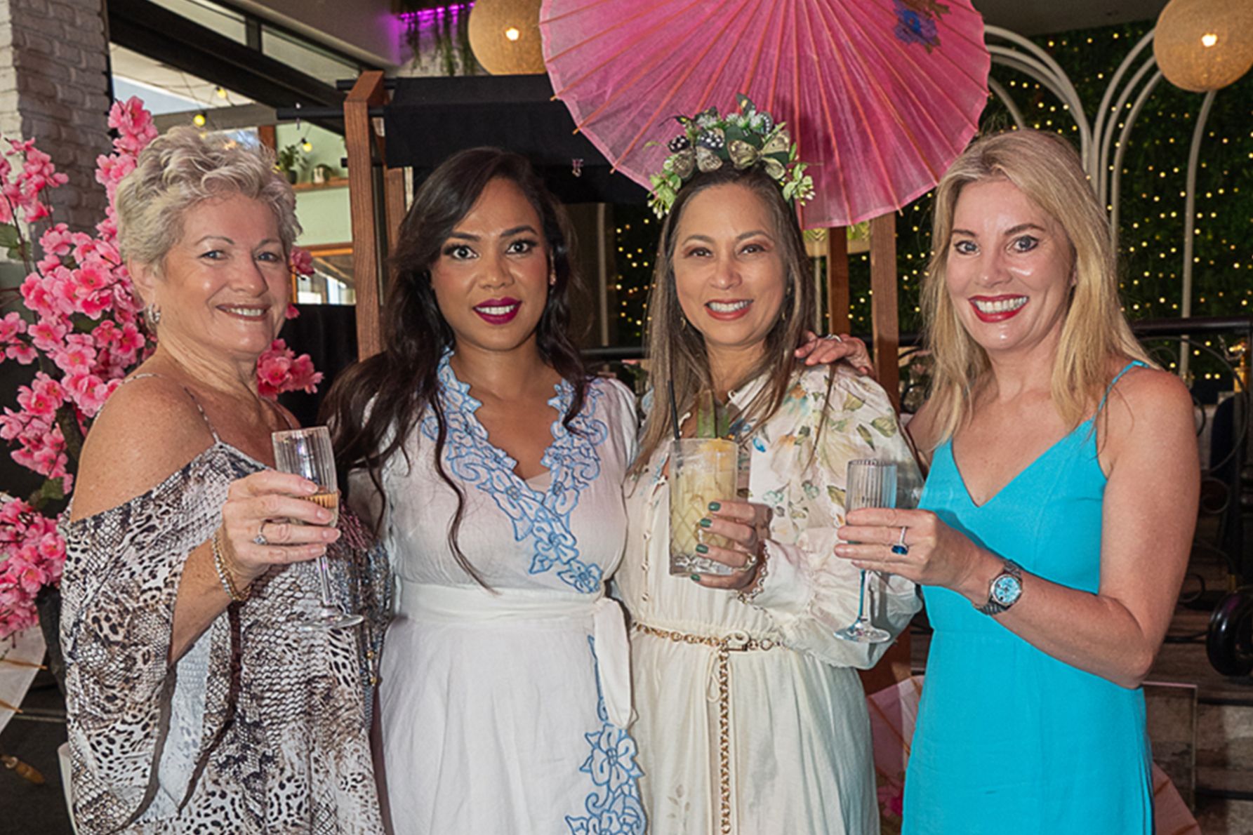 Elizabeth Honisett, Rose Dhillon, Liliana Gallagher and Jules Cranshaw.