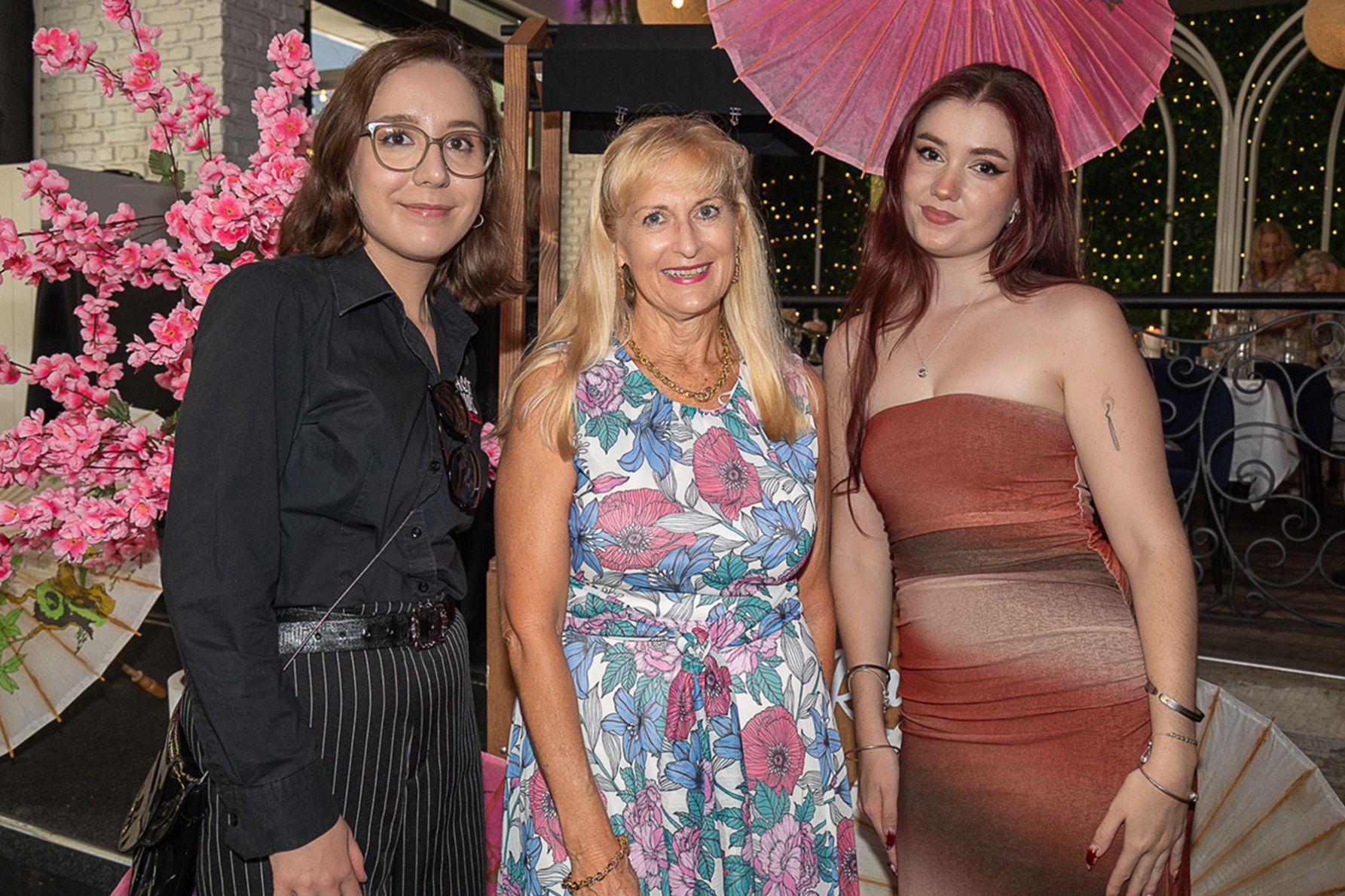 Faith Stolz, Dee Cable and Amaya Coburn-Bull.