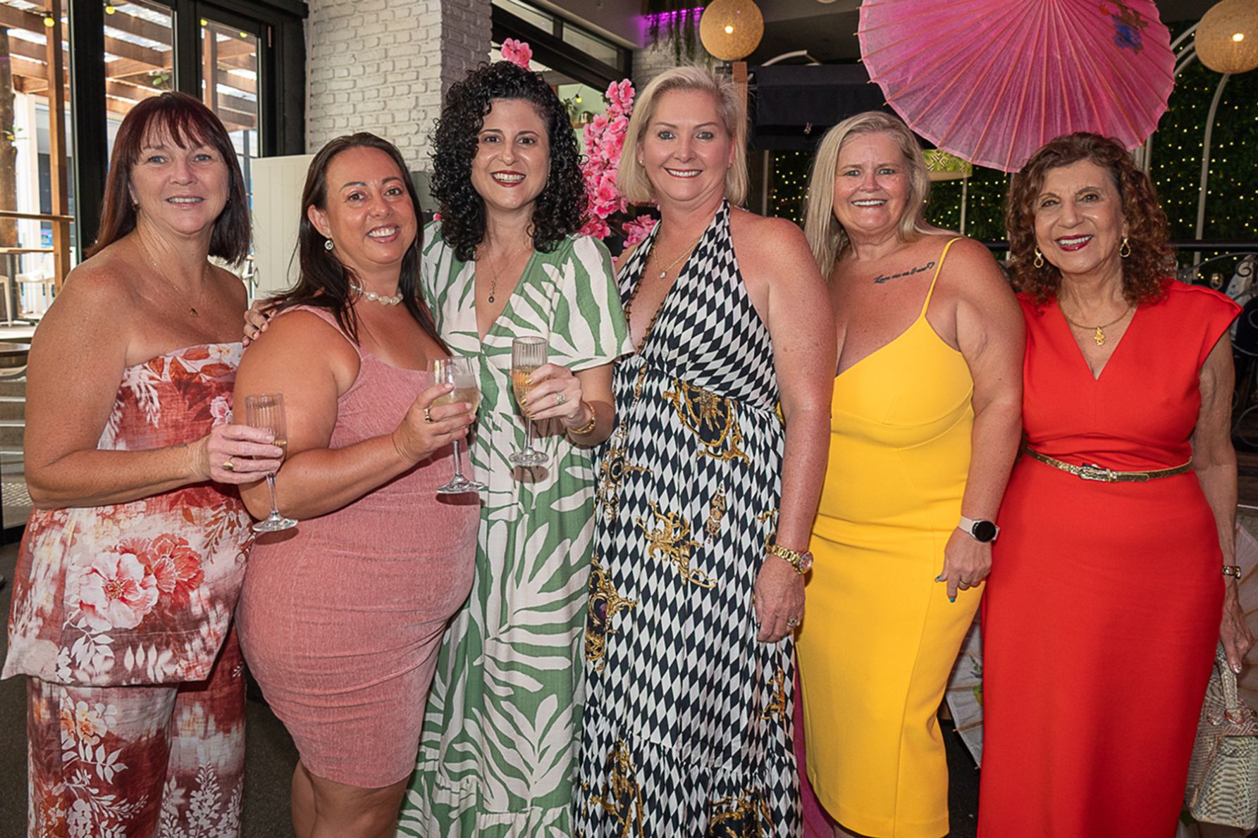 Megan Stray, Georgiana Smith, Joanne Rahn, Corina Donovan, Ciaran Luxford and Marilyn West.