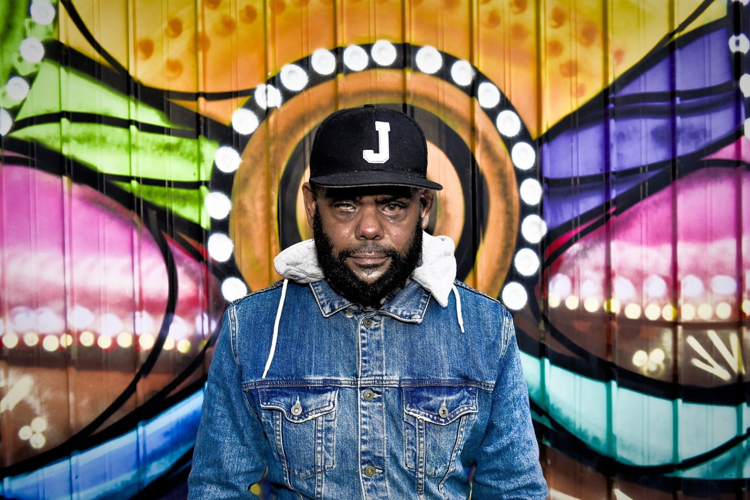 Comedian Joshua Warrior. 
This picture: Trentino Priori