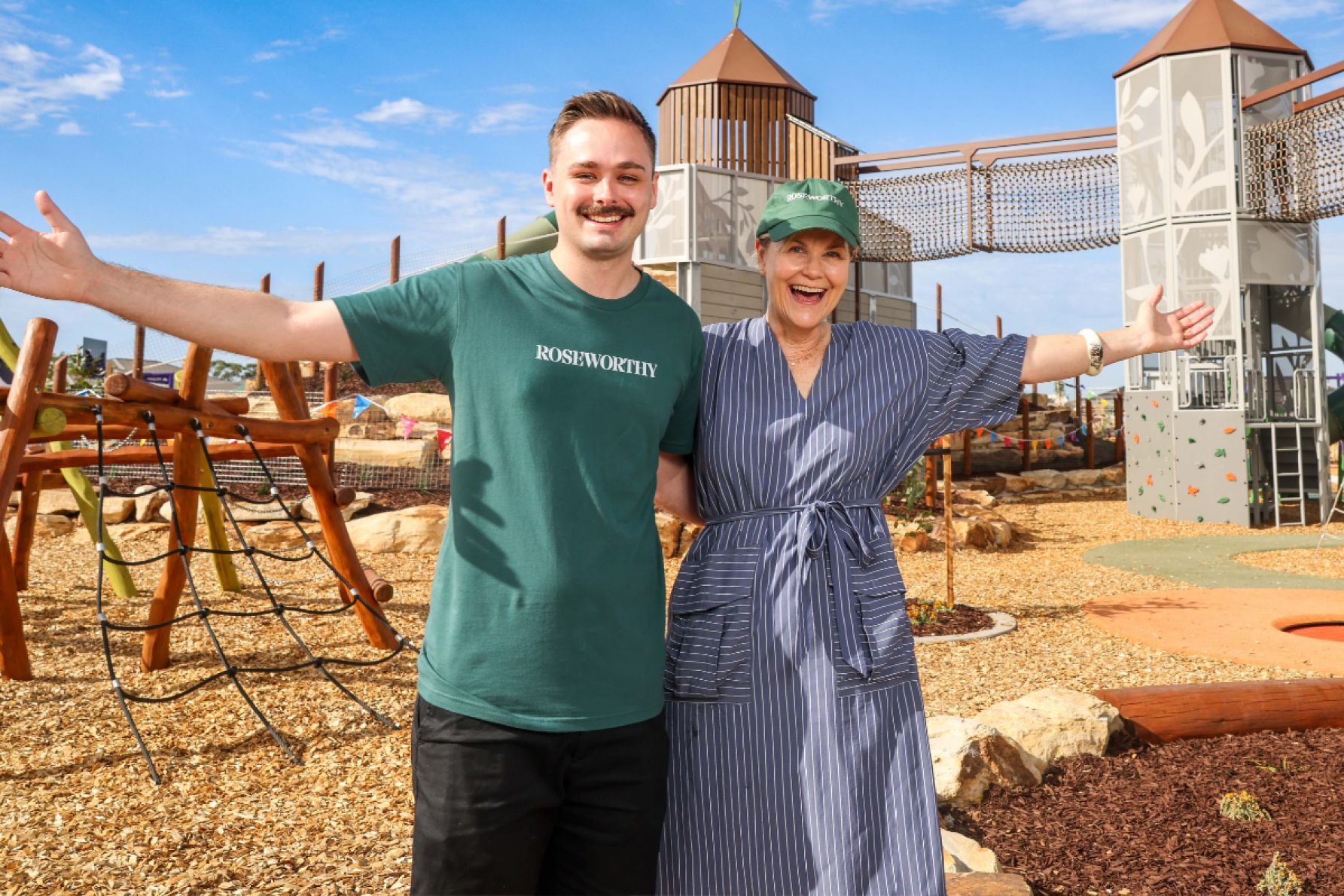 Justin Oxley and Ruth Vagnarelli