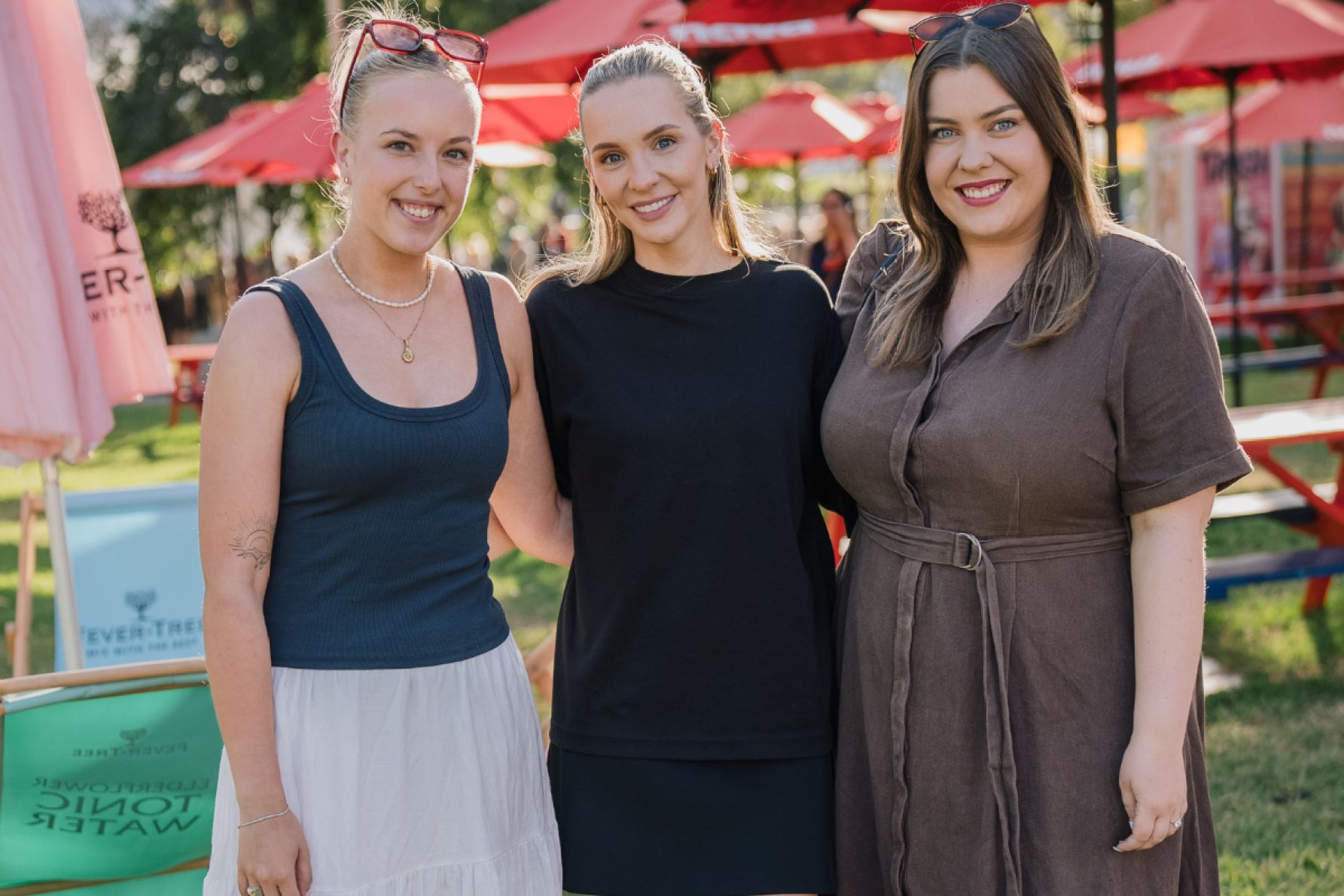 Kasey Paterson, Kelly Mills and Charlotte Batty