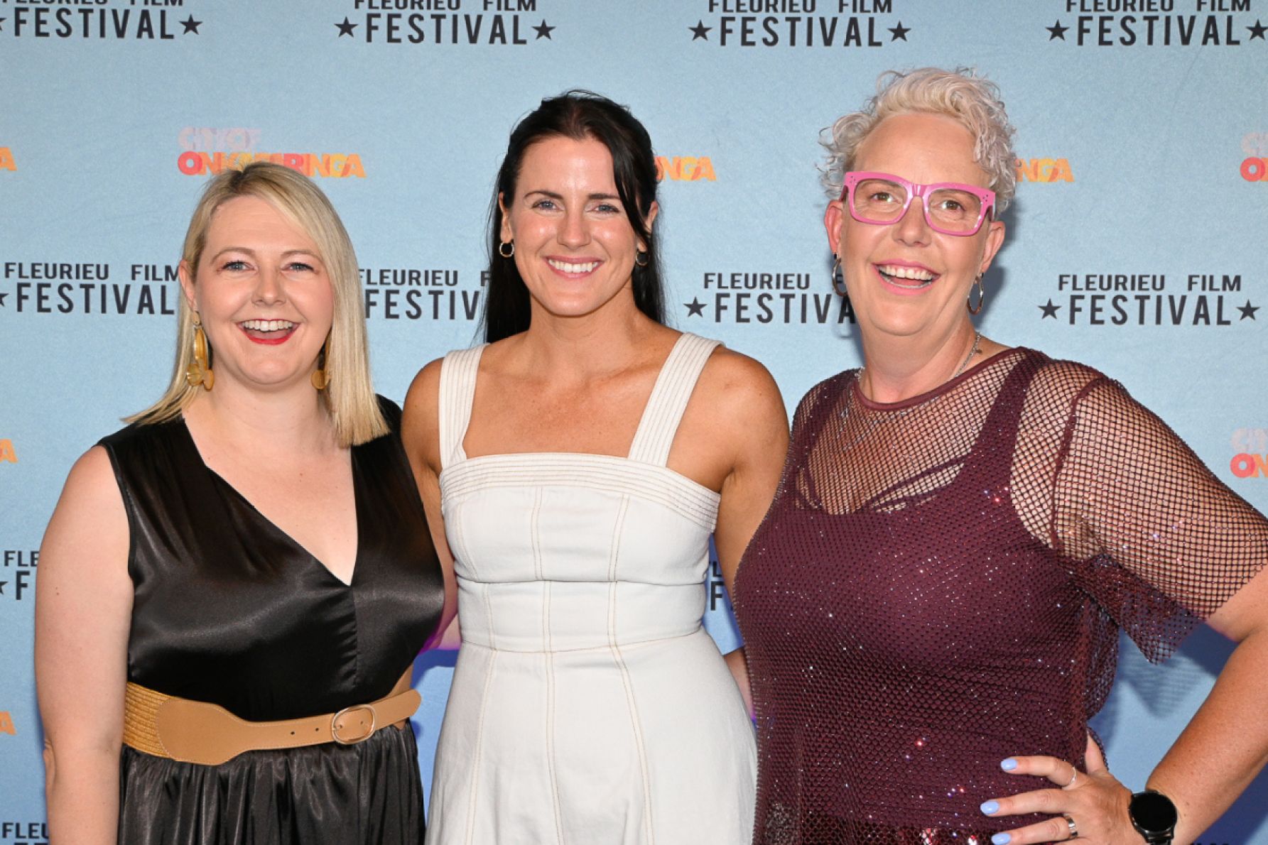 Lauren Hillman, Kristen Hamill and Lyndal Redman