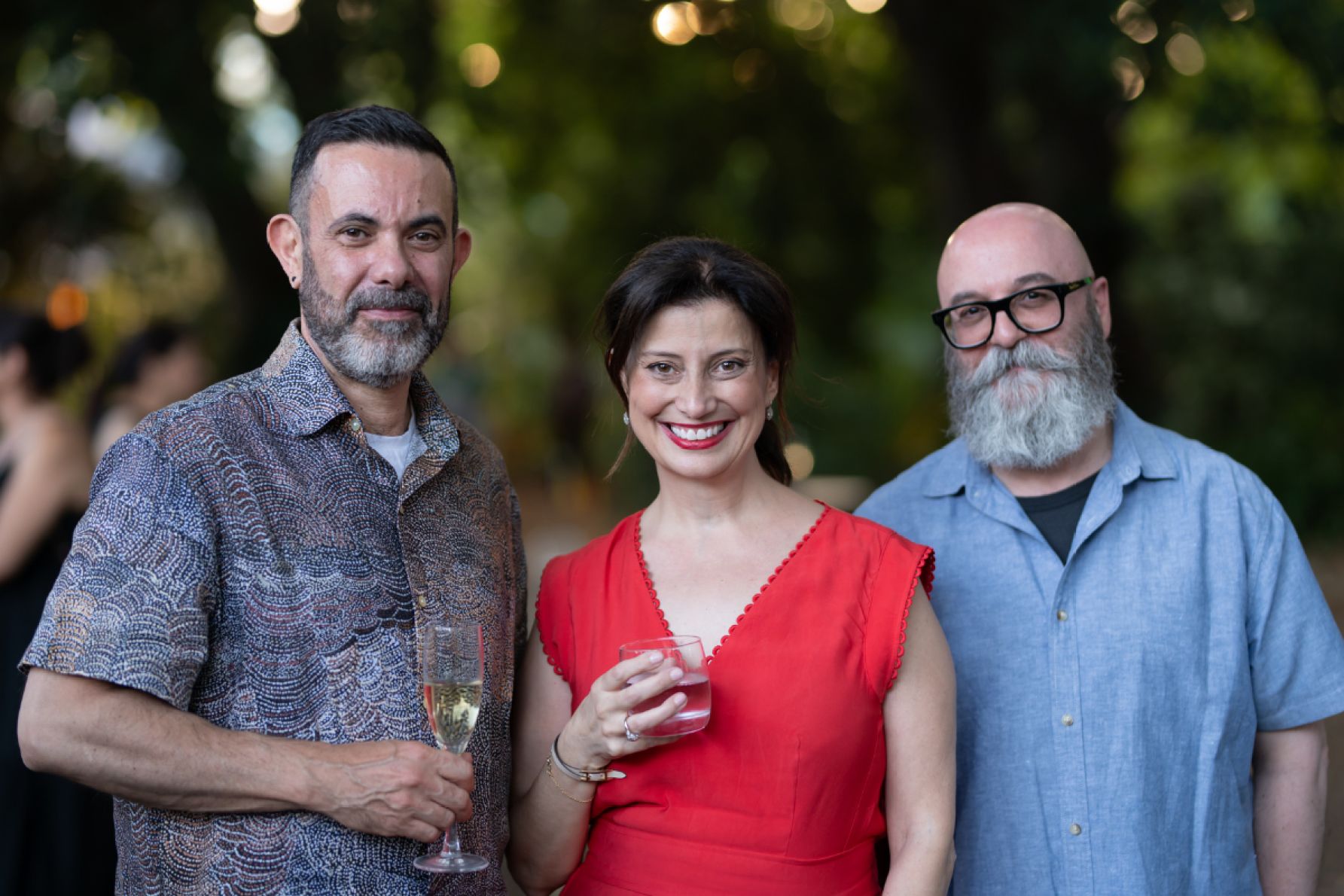 Anthony Peluso, Andrea Michaels and Gennaro Sallustio