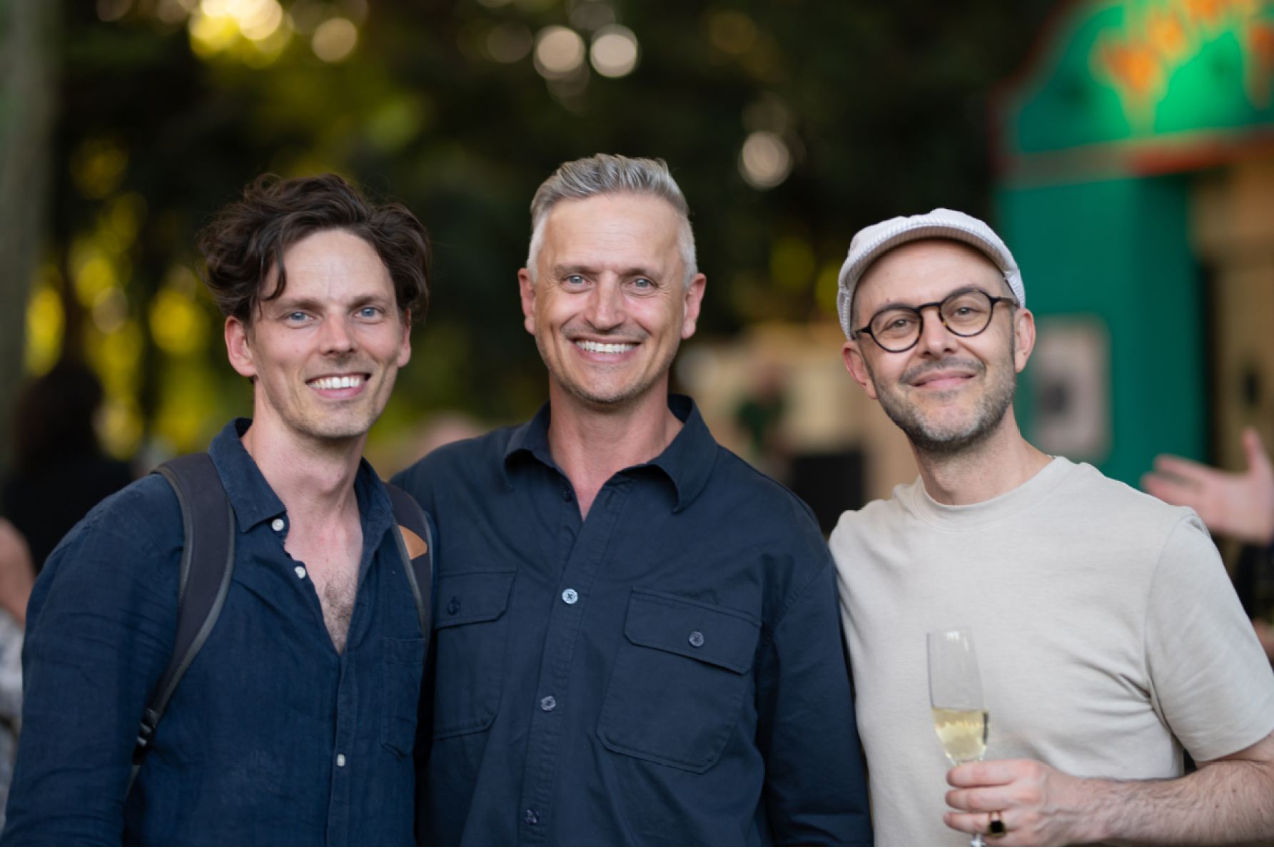 Sam Jozeps, Steve Smith and David Girolamo