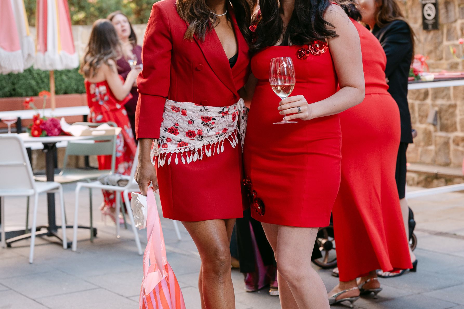 Joanna Arul Tropeano and Crystal Jagger.