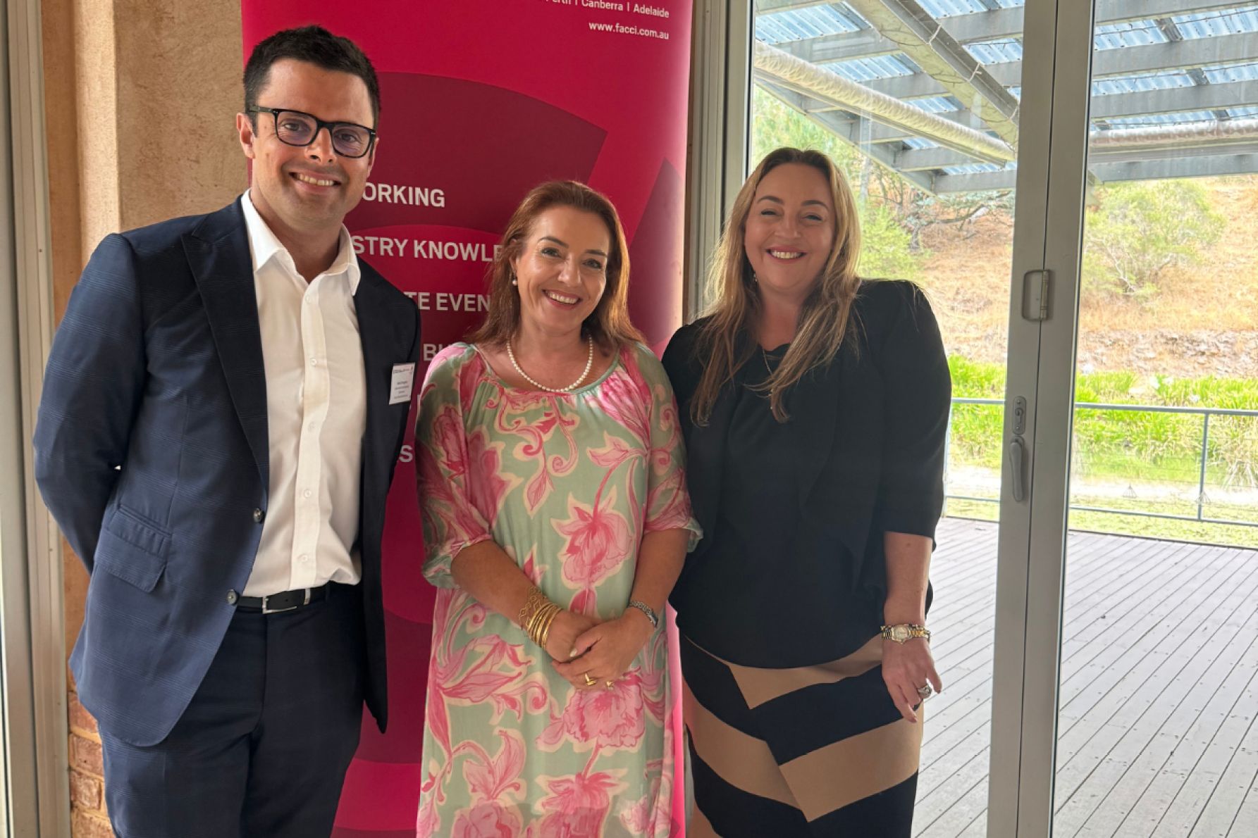 Mark D’Angelica, Florence Masters and Christine MacDonald