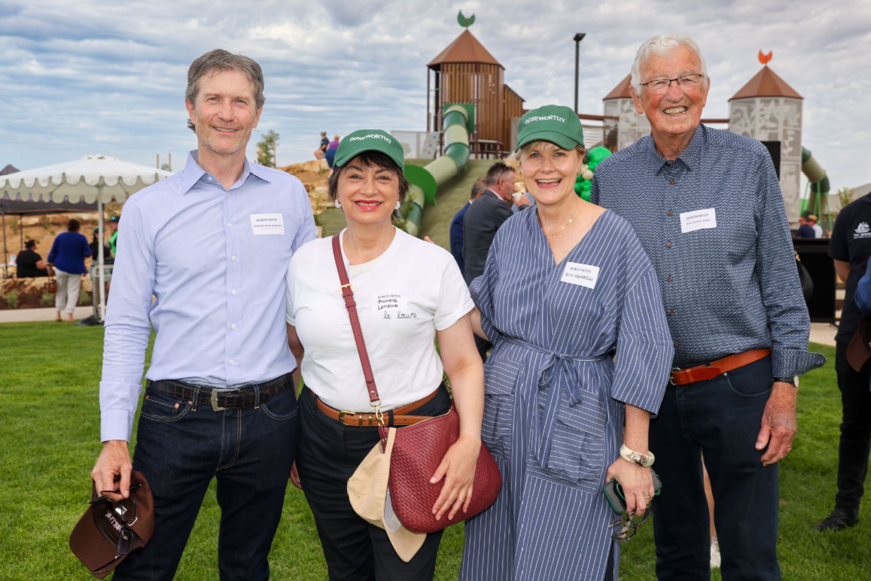 Michael Hickinbotham, Michelle Lensink, Ruth Vagnarelli and Dennis Ralph 
