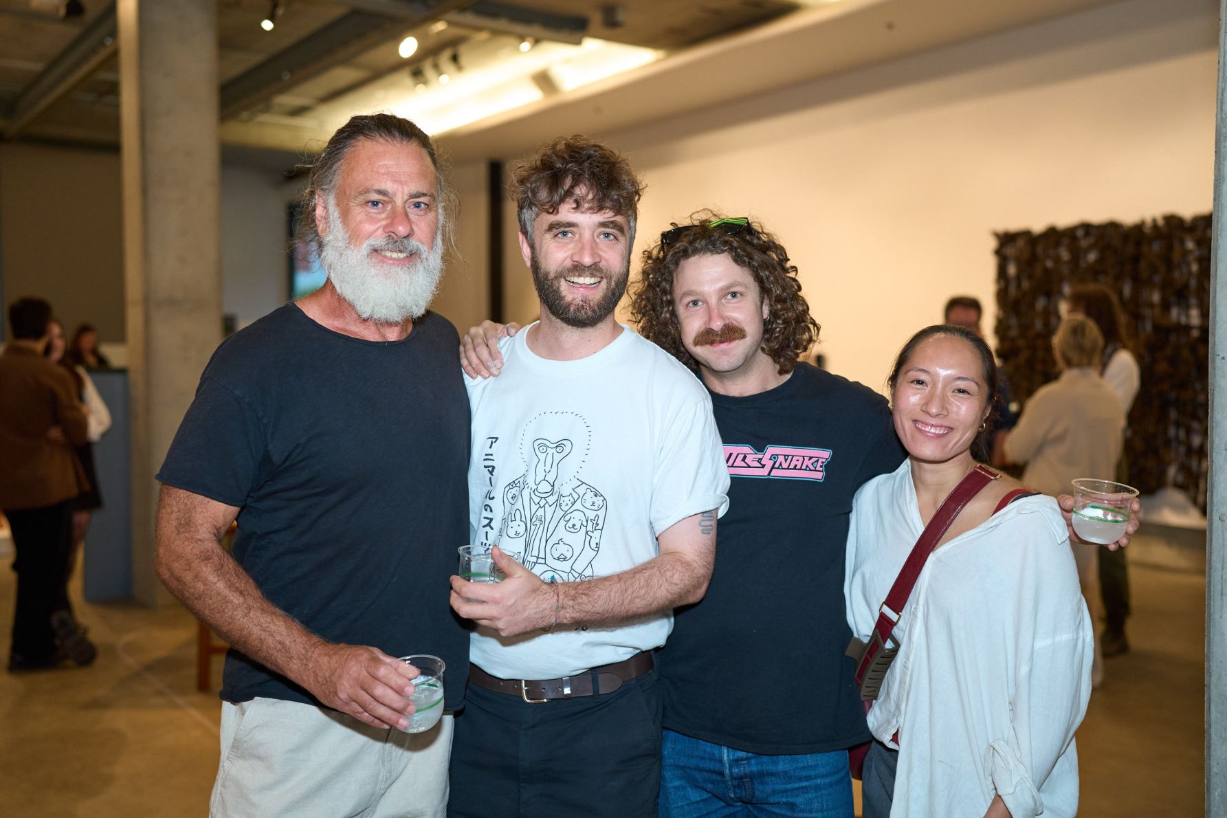 Michael Schaefer, Nicholas Hanisch, Tom McGuire and Cassie Lee.