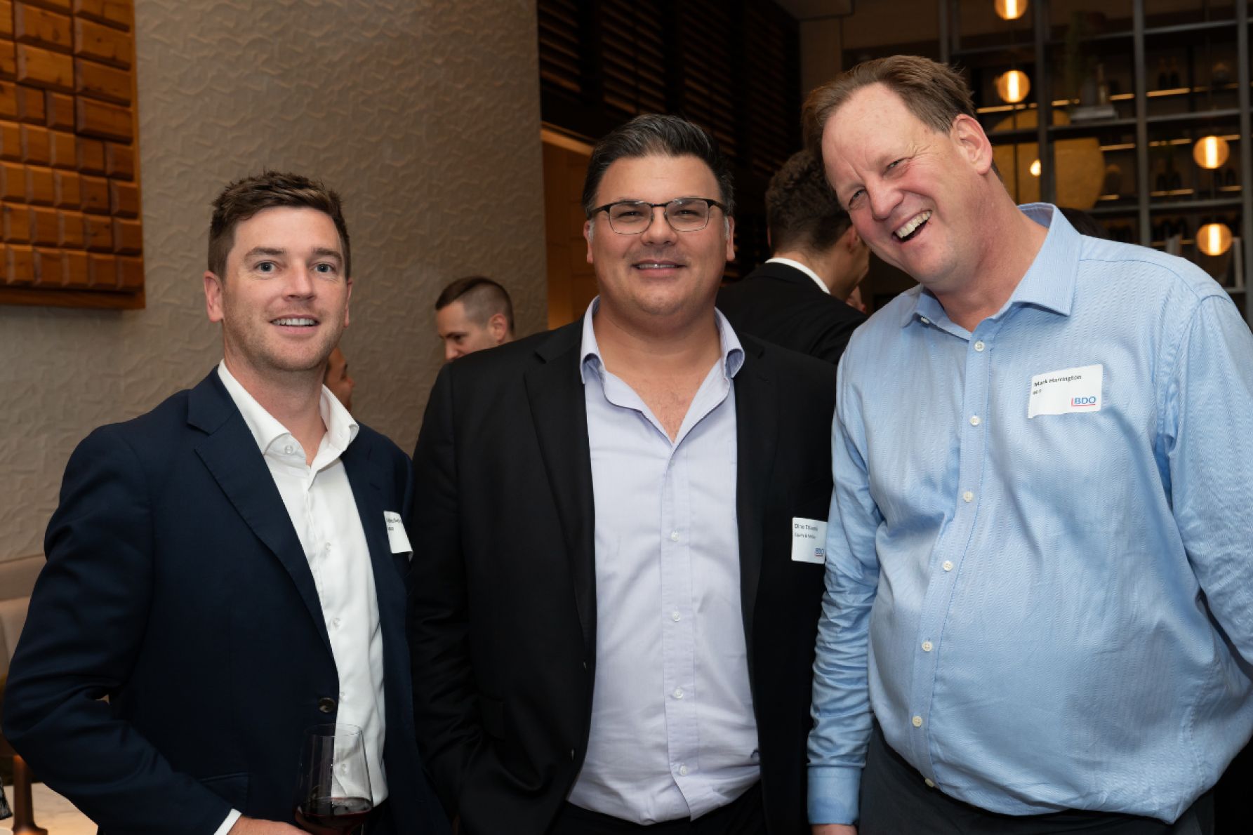 Mitchell Bremner, Dino Talavanic and Mark Harrington