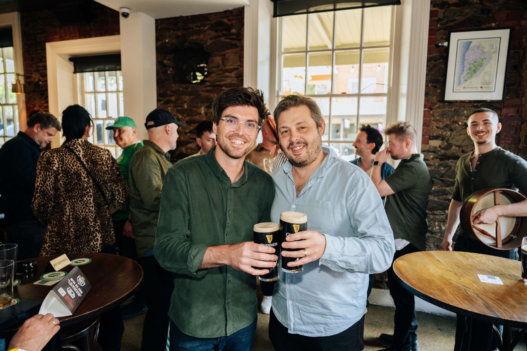 Nicholas Bamford and Pablo Theodoros.