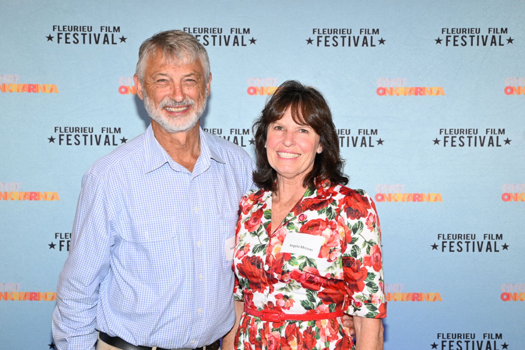 Peter Sharley and Angela McLean