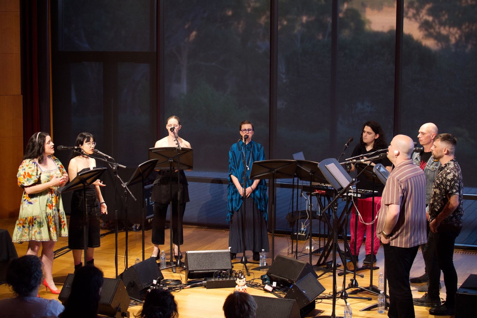 Roomful of Teeth perform at UKARIA. Photo: Ben Nicholls / Supplied