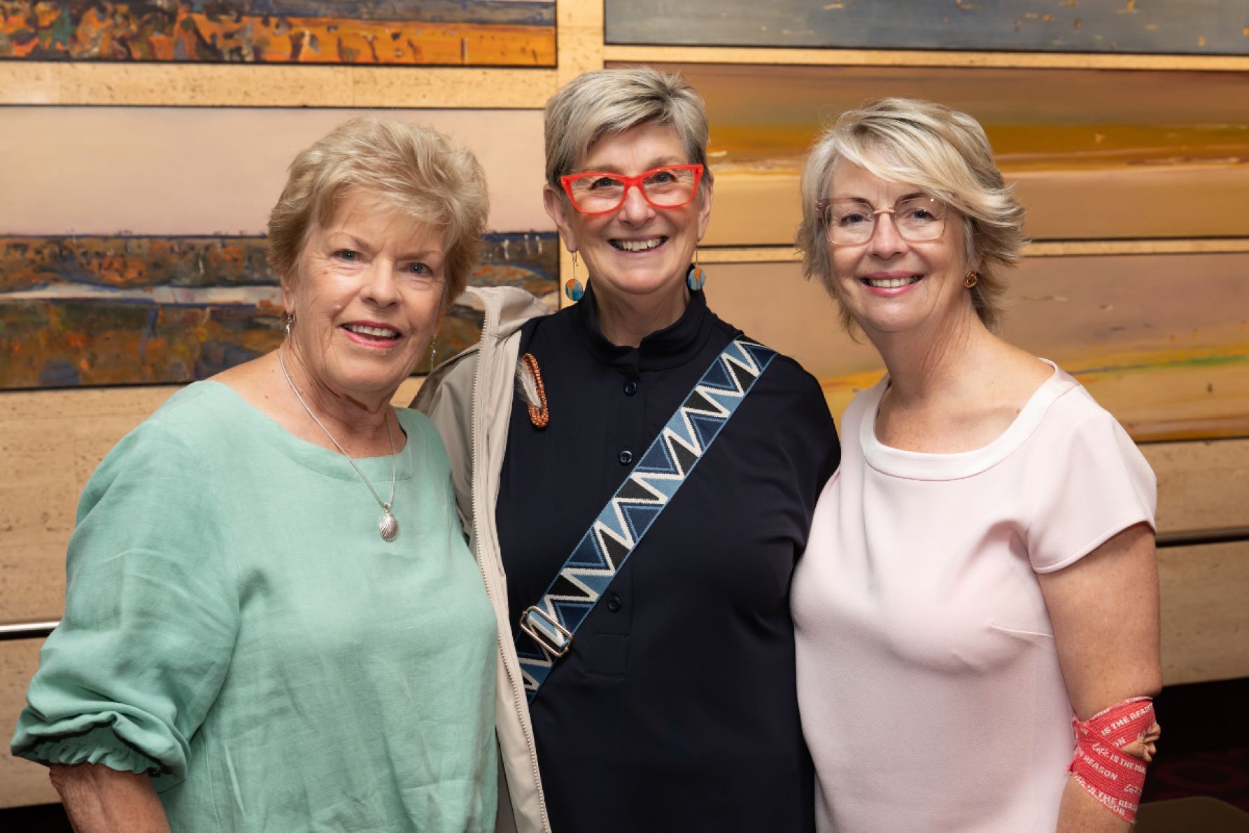 Rosalind Neale, Pam O'Donnell and Jane Doyle