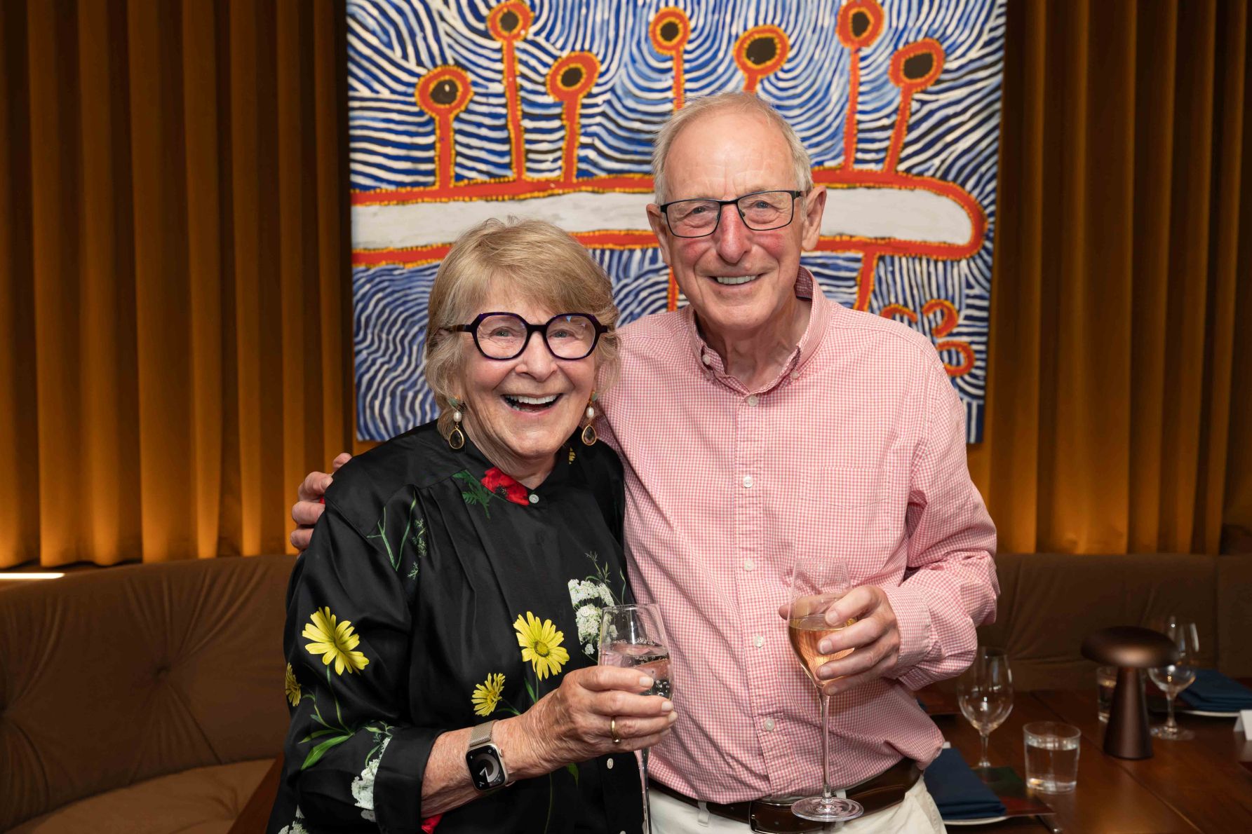 Sibby Sutherland and Bob Warner