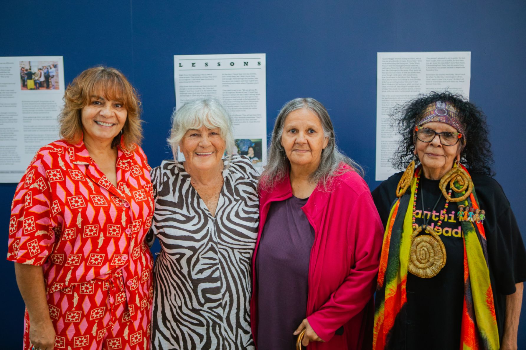 Sonya Rankine, Sandra Saunders and Aunty Betty Sumner