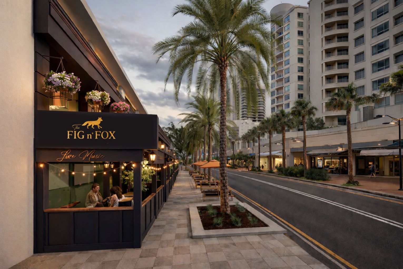 Artist impressions of The Fig ’n’ Fox by Artesian Hospitality, image credit: supplied
