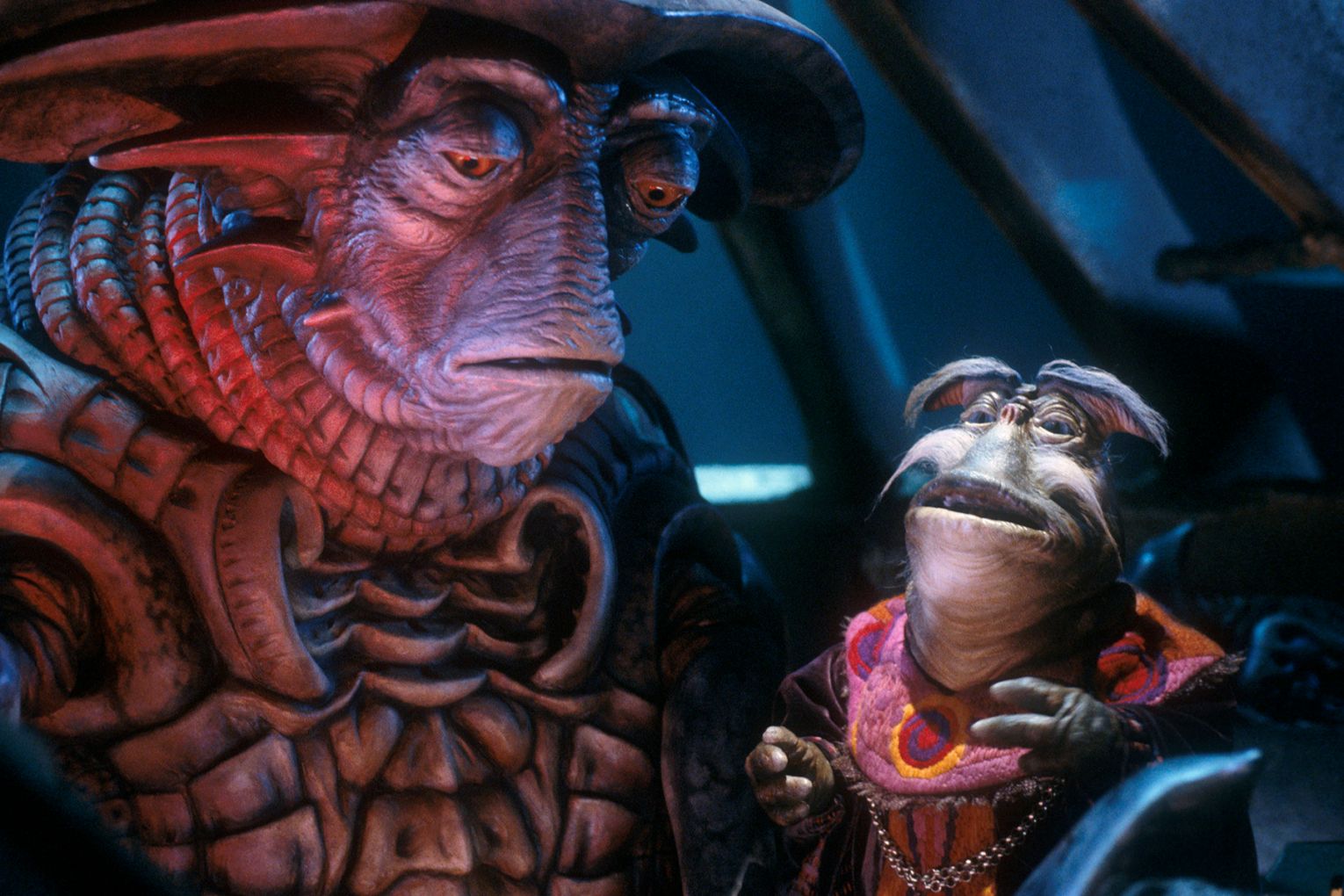 Production still from Farscape (detail) 1999–2003 / © The Jim Henson Company. All Rights Reserved / Image courtesy: The Jim Henson Company