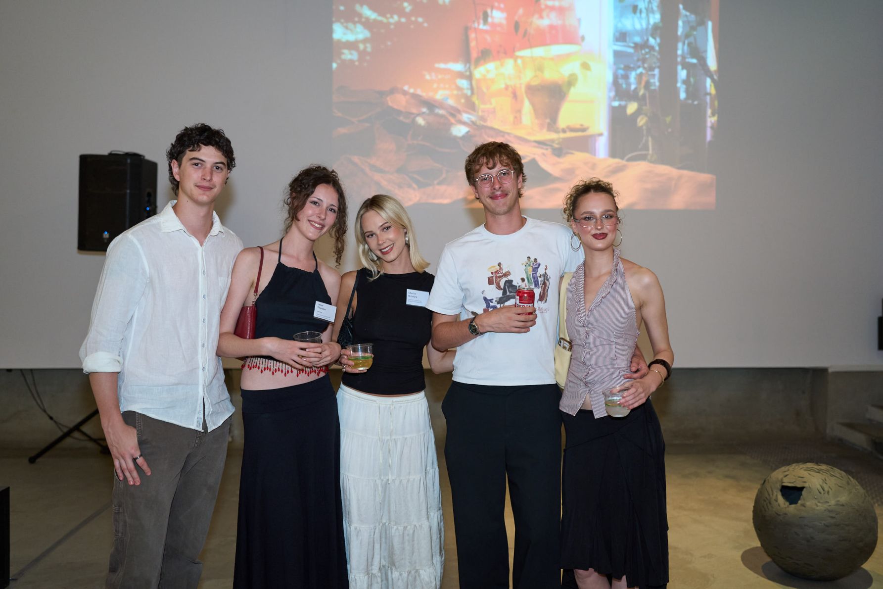 Tom Roesler, Jesse Thomson, Charlie McIntyre, Leo Farrelly-Clarke and Ella Frew.