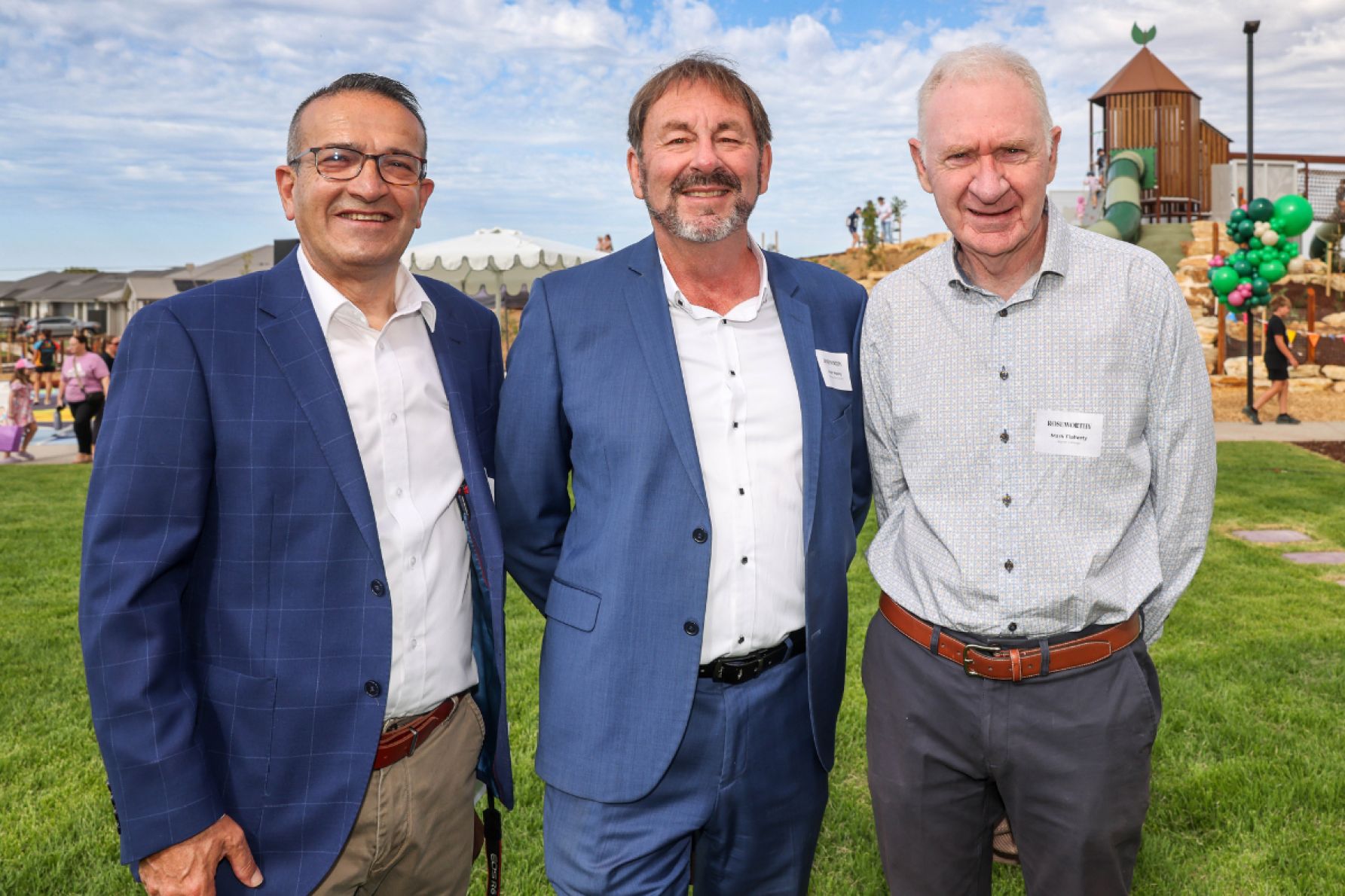 Tony Piccolo, Mark Wasley and Mark Flaherty