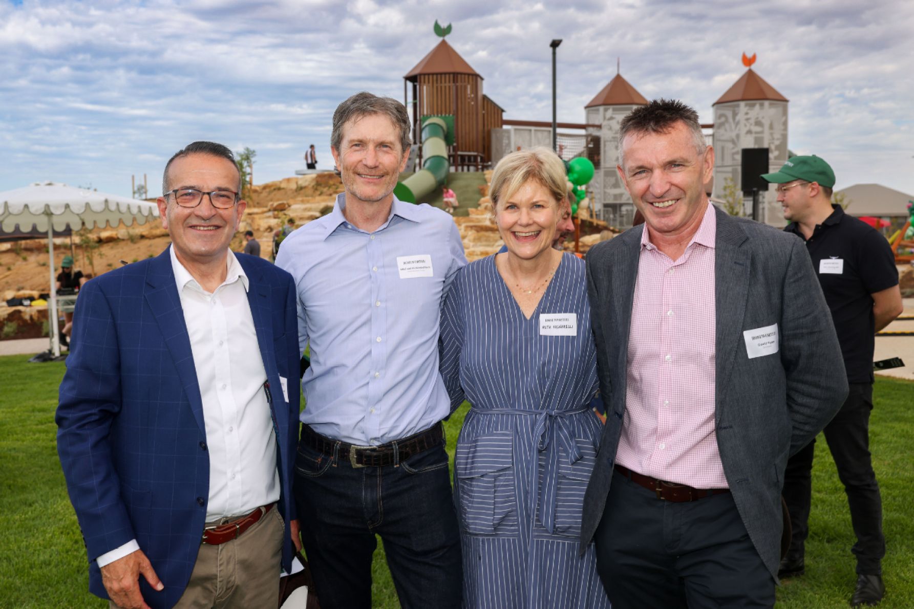Tony Piccolo, Michael Hickinbotham, Ruth Vagnarelli and David Ryan