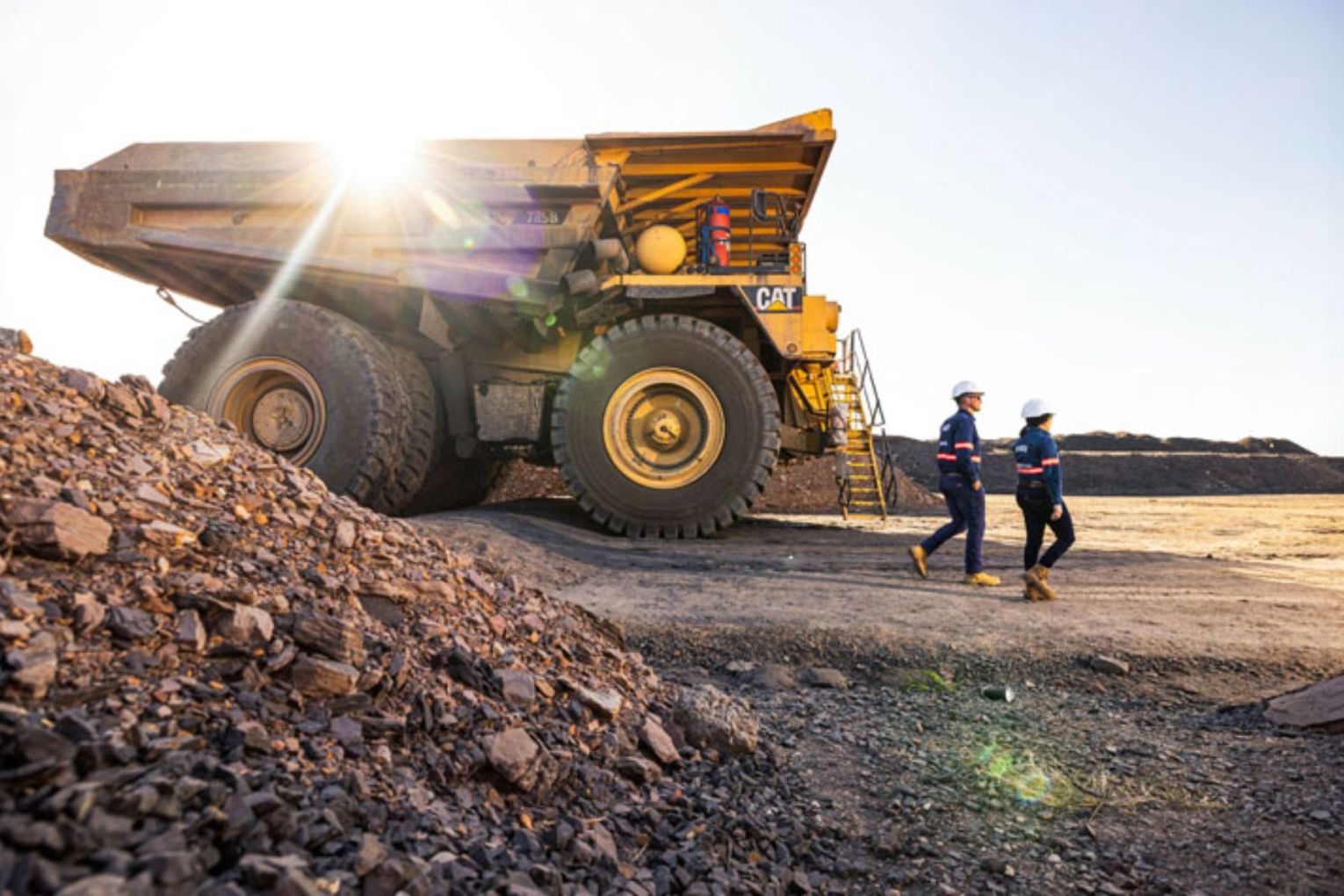 The future of a Queensland coal miner is on the rocks amid mounting financial pressure on the sector. Picture: Supplied