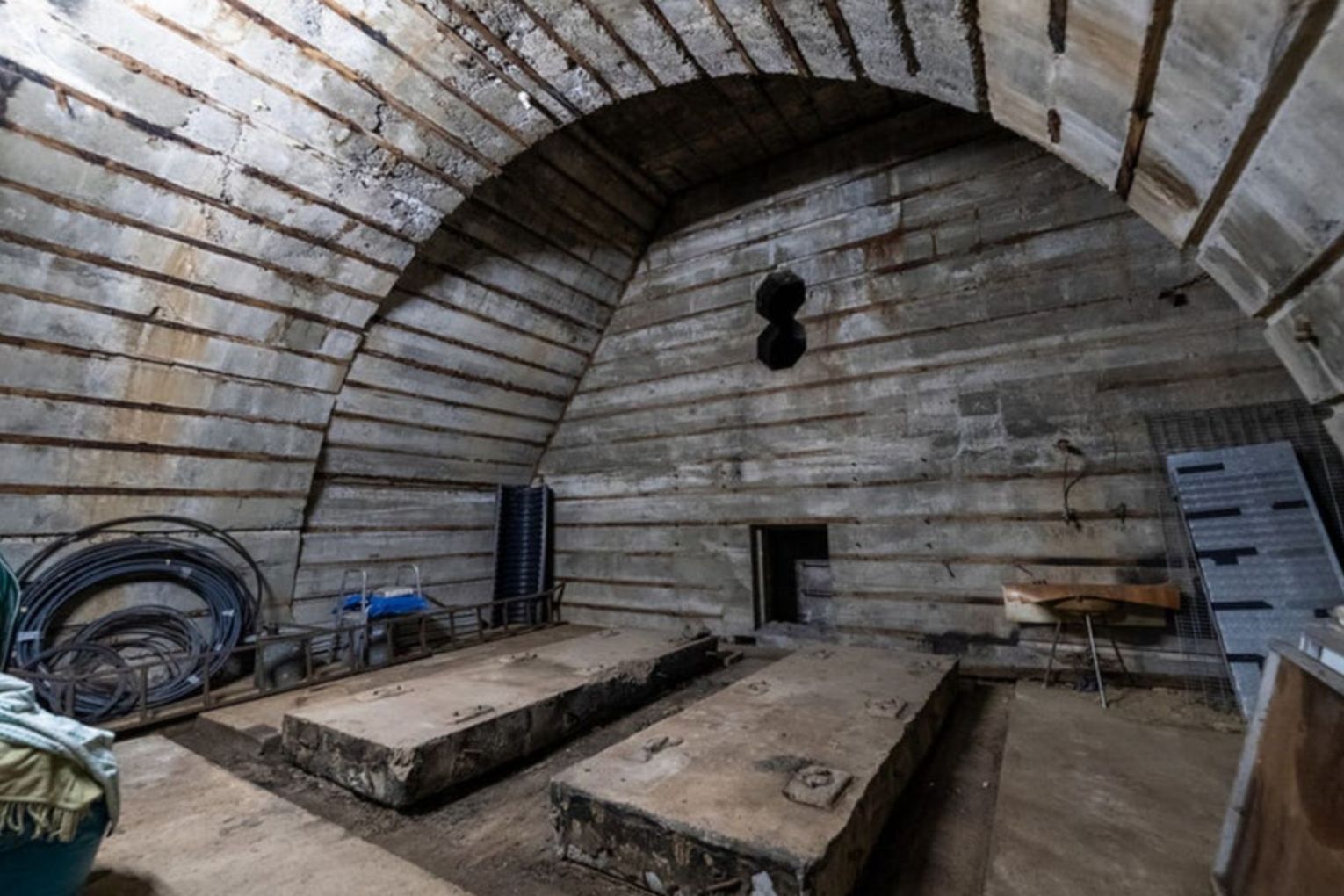 An RAAF-built bunker is for sale in Queensland. Picture: Realestate.com.au