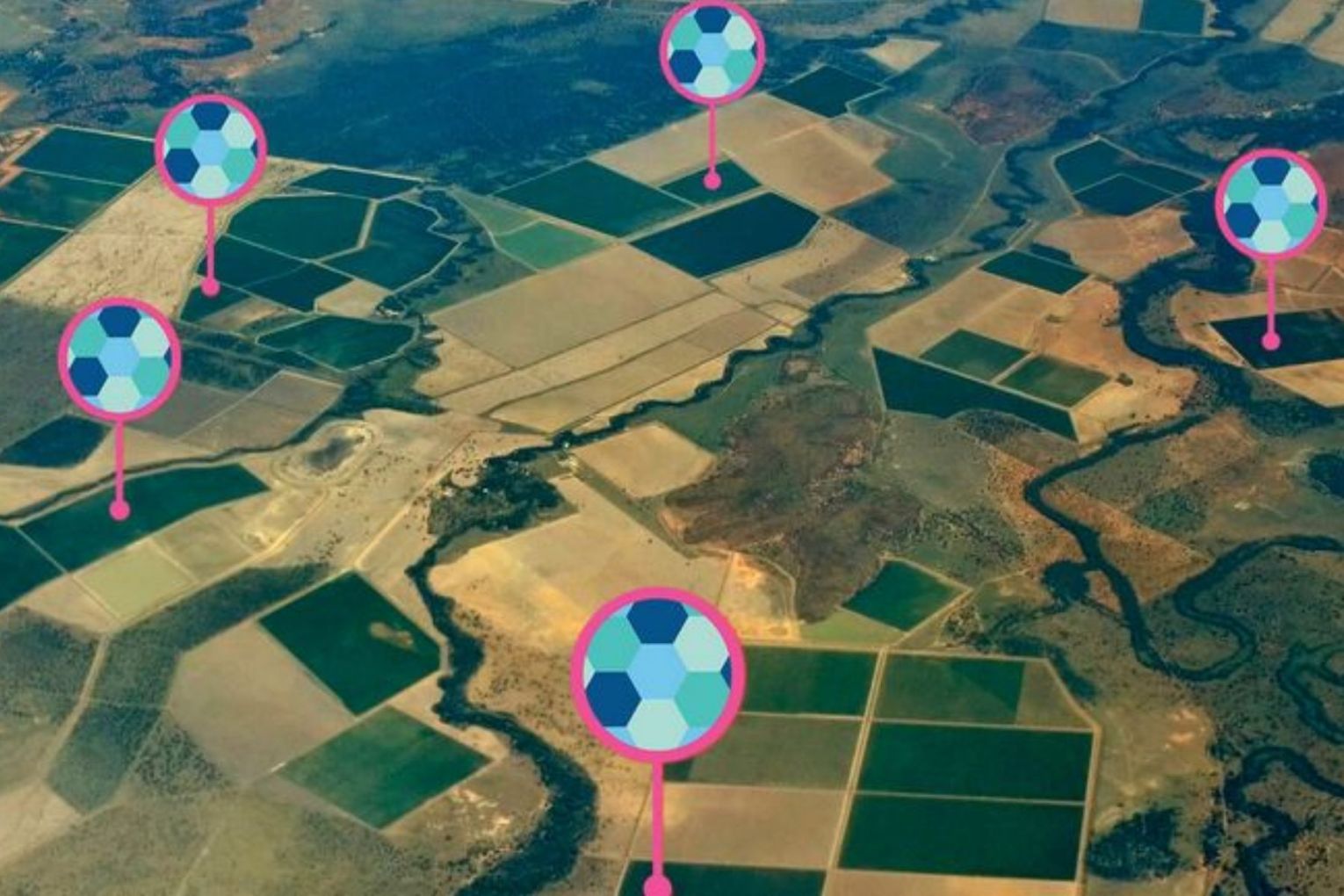 Satellite images and climate data will help create a digital replica of the agricultural landscape.