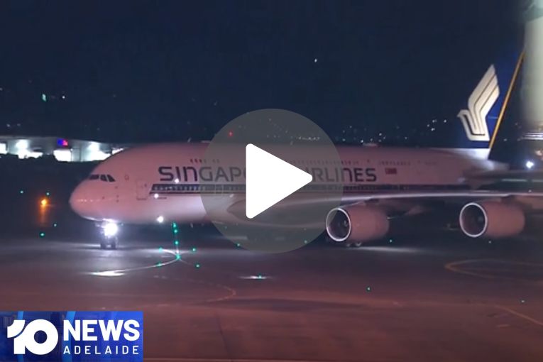 Thumbnail for VIDEO: Hindley Street arrest | Massive Airbus diverted to Adelaide