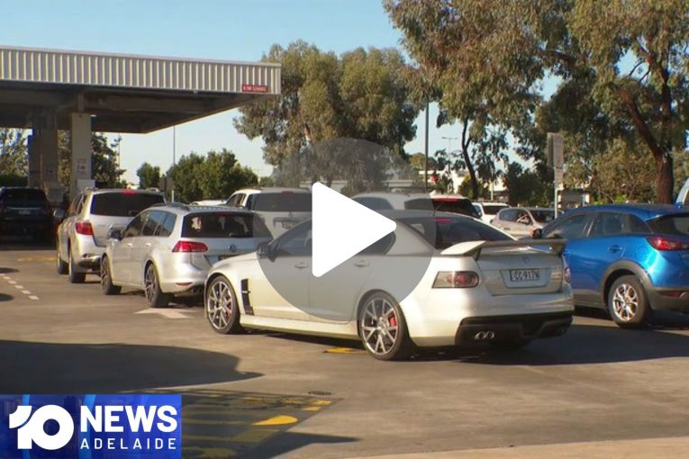 Thumbnail for VIDEO: Long queues for cheaper fuel | Dry Creek crash