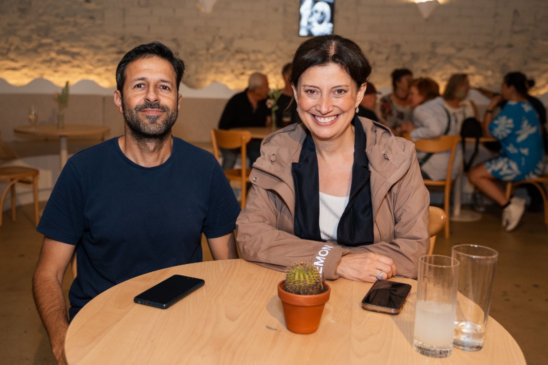 Nikolaos Varellas and Andrea Michaels