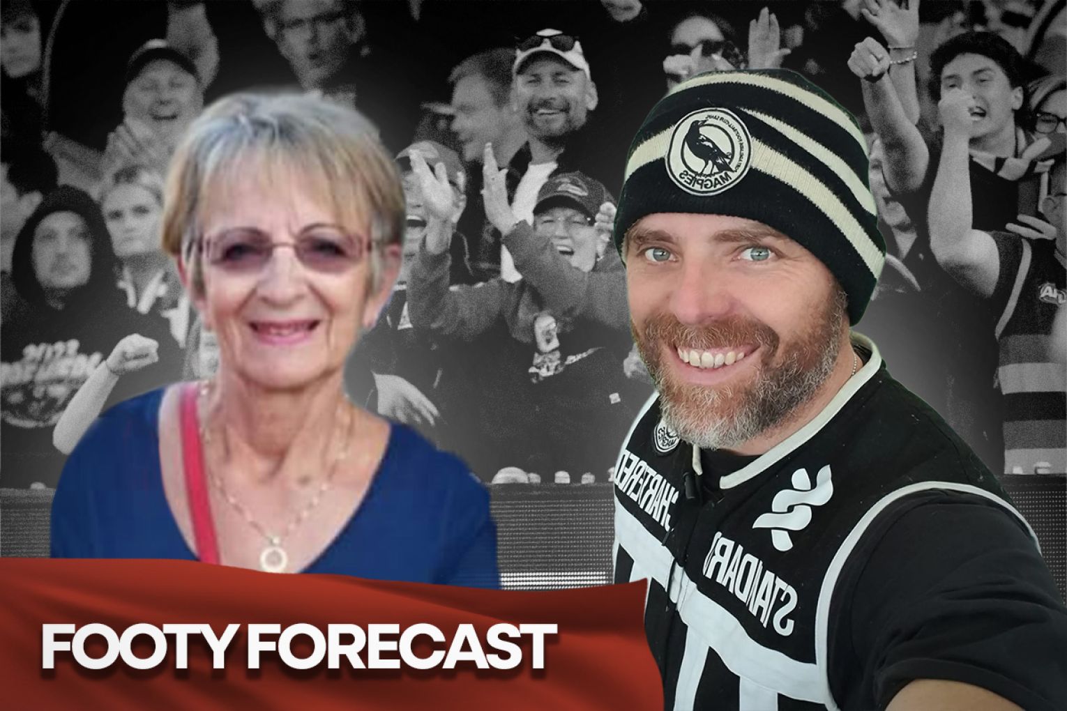 Adelaide Crows superfan Yvonne Marshall and Port Power diehard Brett Hill give their bold predictions ahead of this weekend's matches.