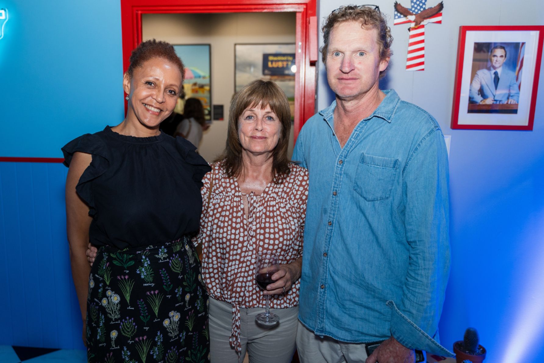 Nadège Otina-Griffin, Katheryn Phillips and Will Sheridan