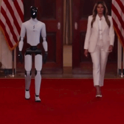 Thumbnail for Melania Trump steps out with unusual companion