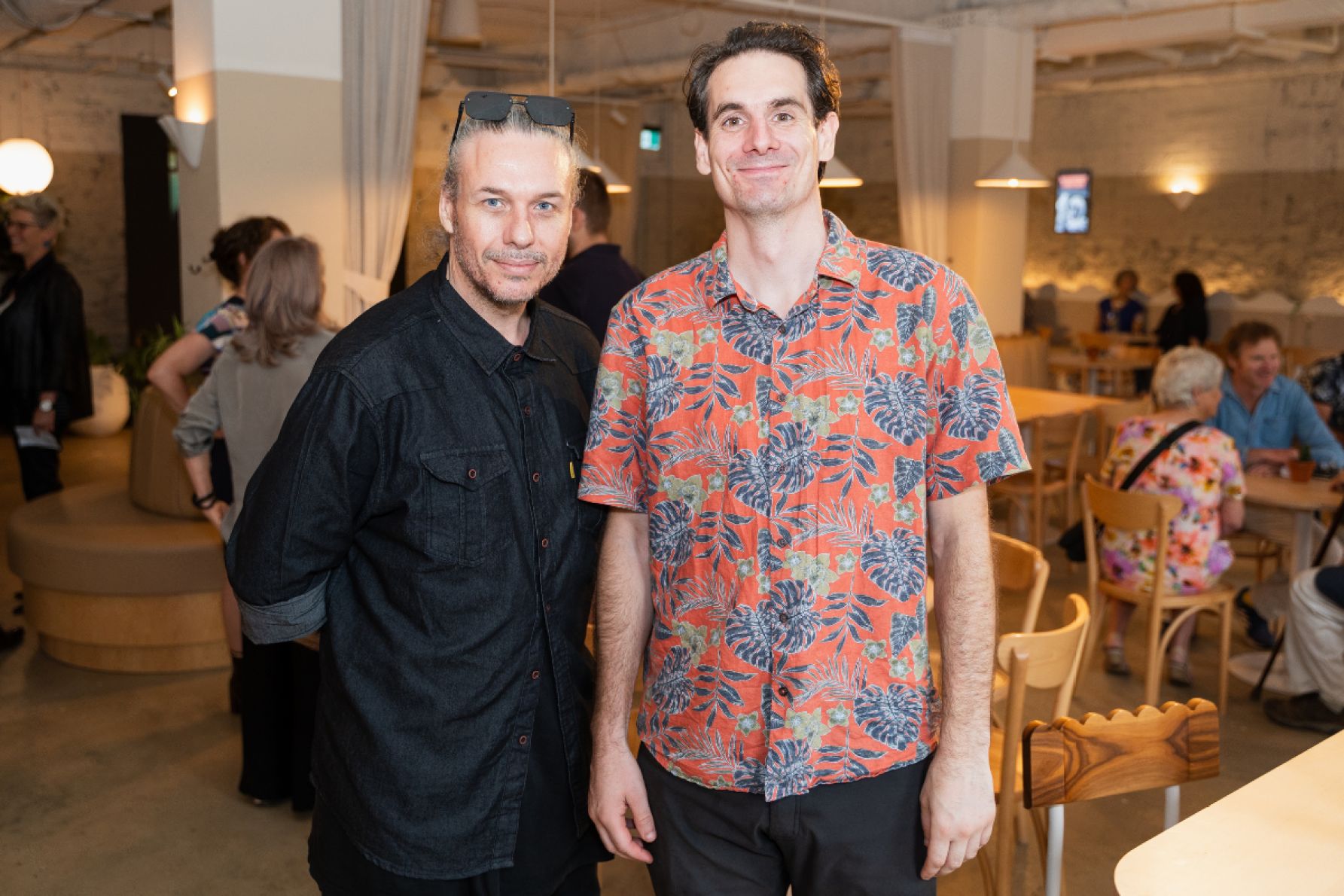 Dan Noone and Taylor Parham