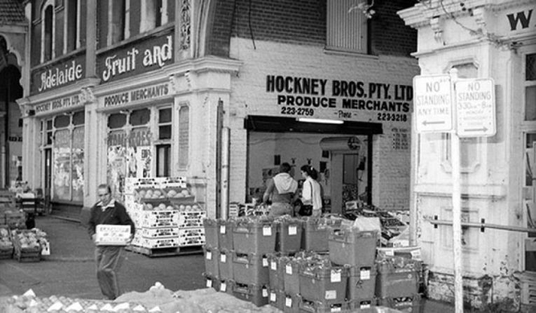 Hockney Bros at the Adelaide Produce Fruit and Veg market in Adelaide's east end.