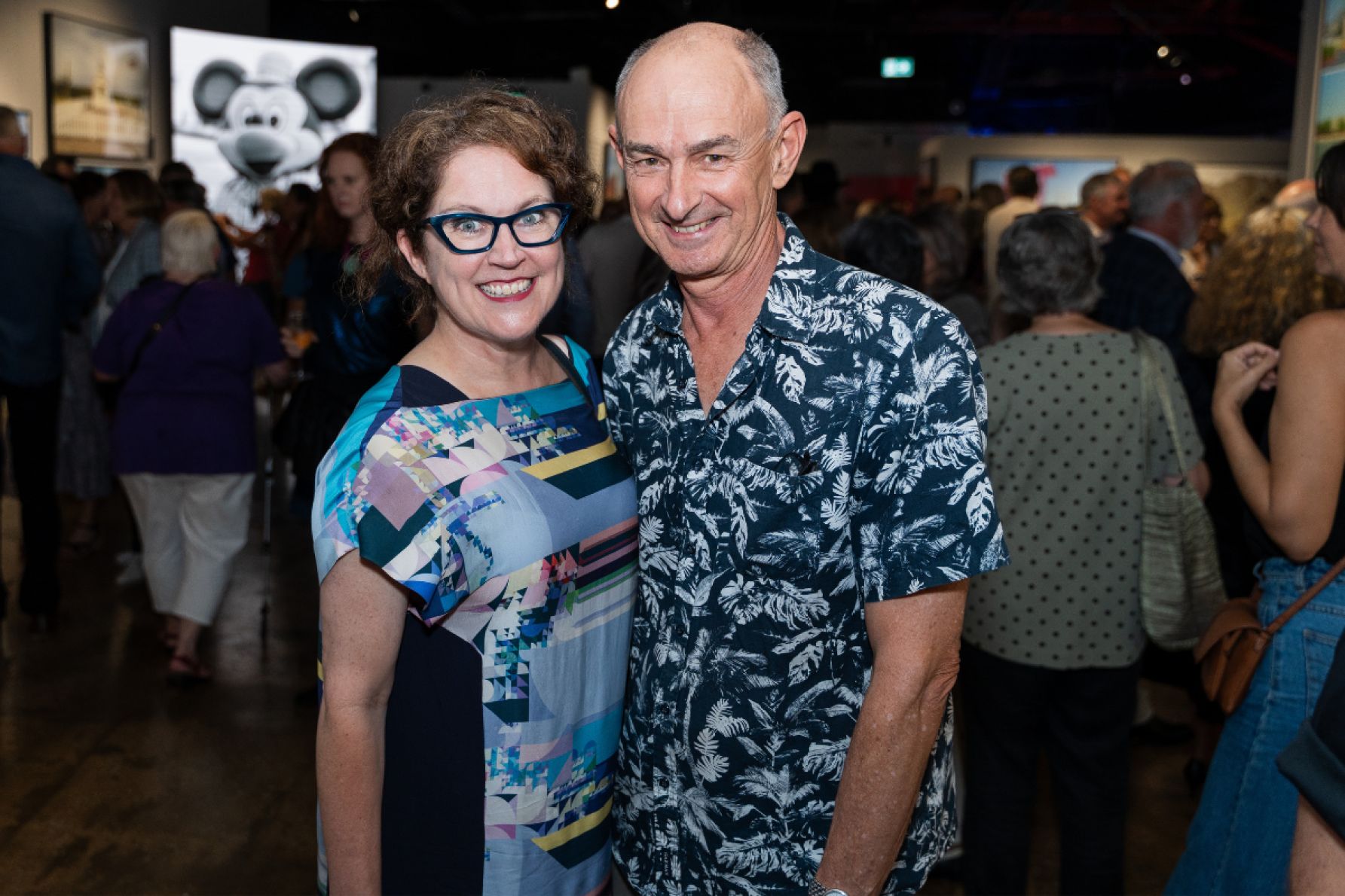 Annabel Crabb and Ian Scobie