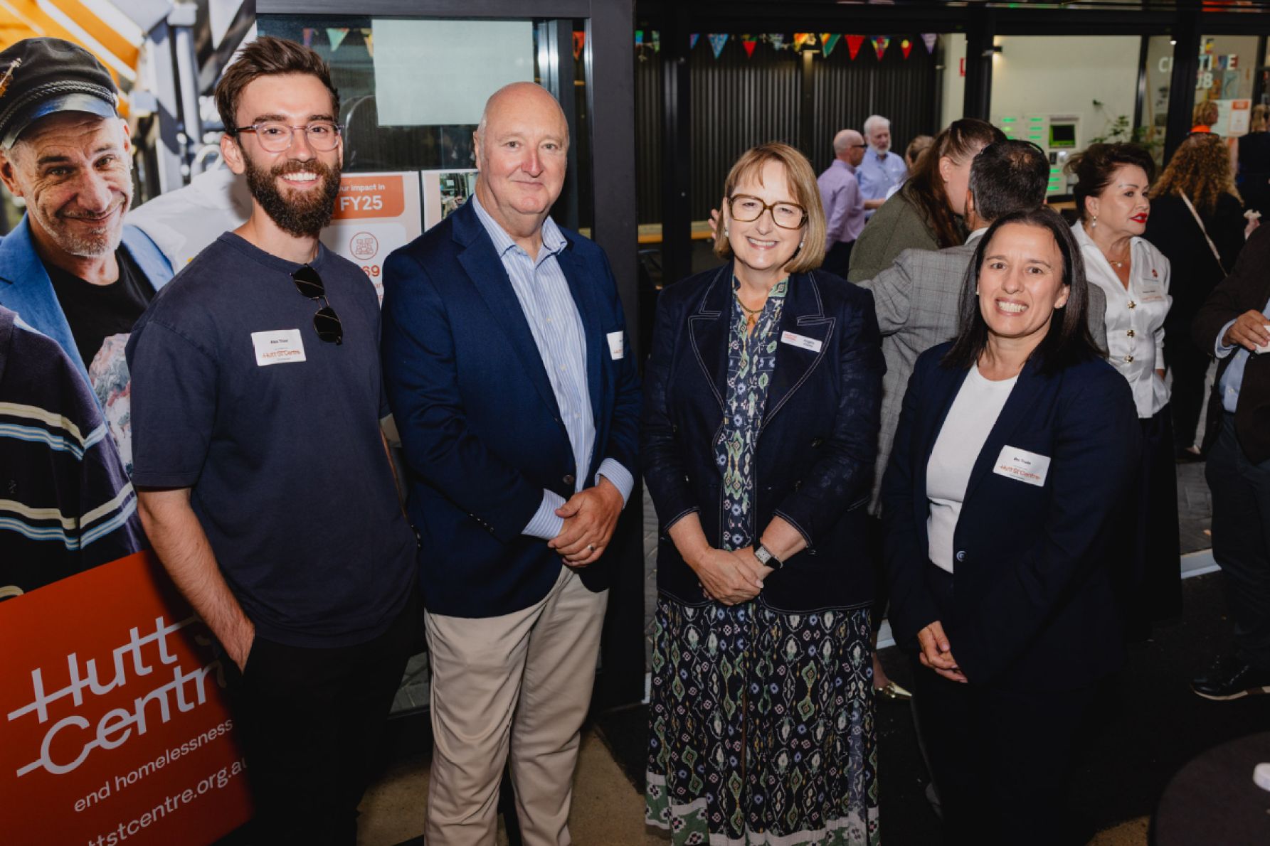 Alex Theel, Ian Byrne, Angela Carey and Bec Trude